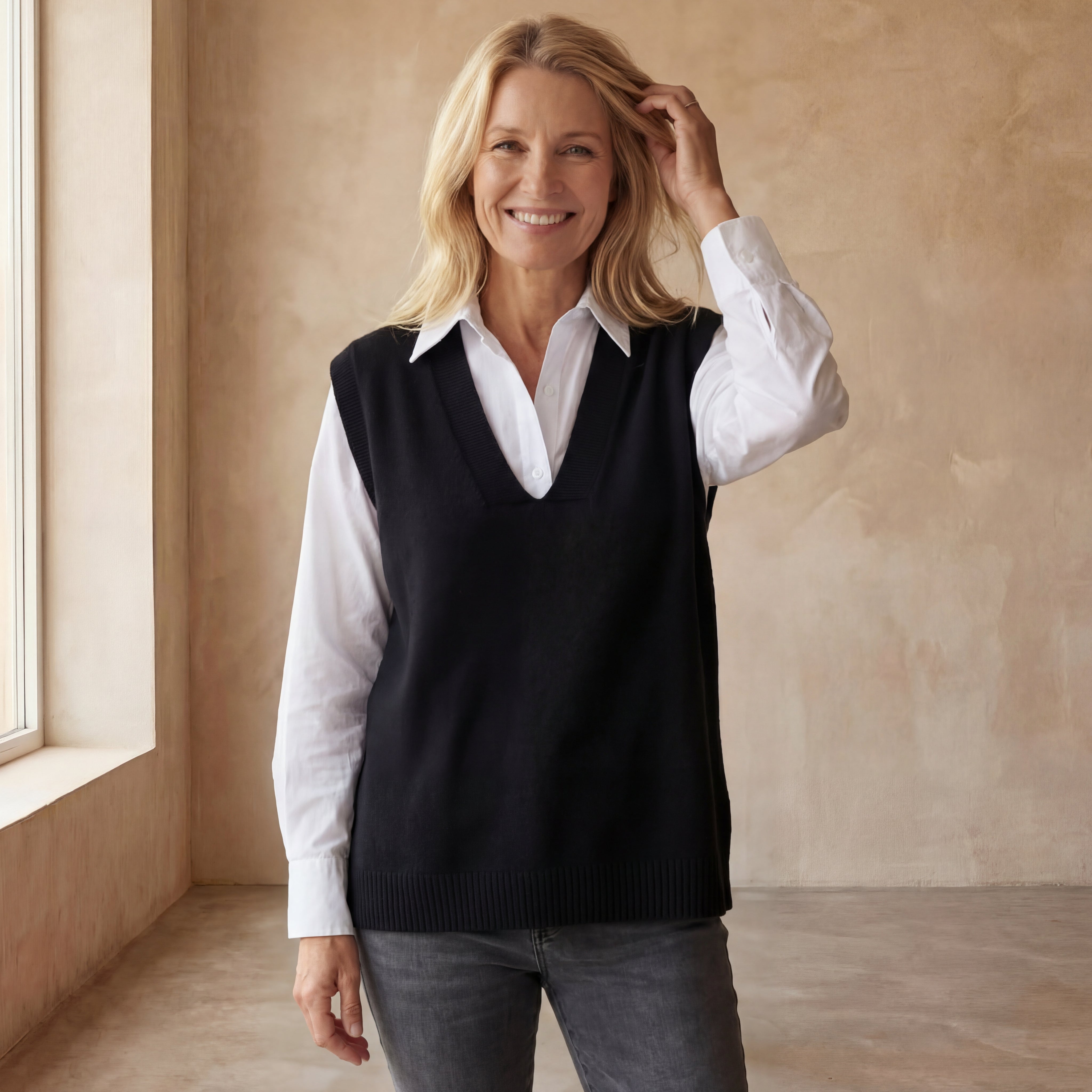 NUSA - Knit Sweater Vest