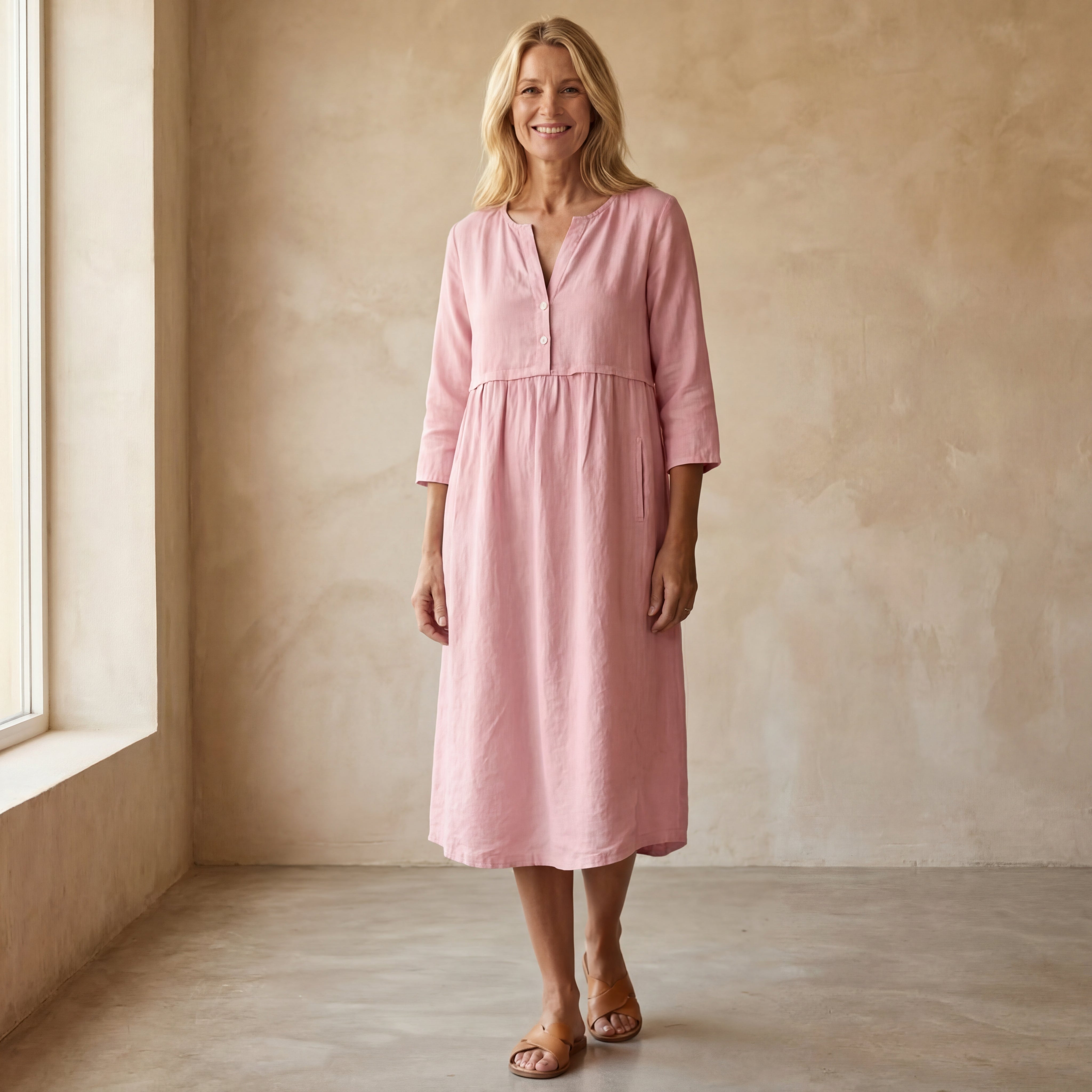 ANNA - CASUAL COTTON DRESS
