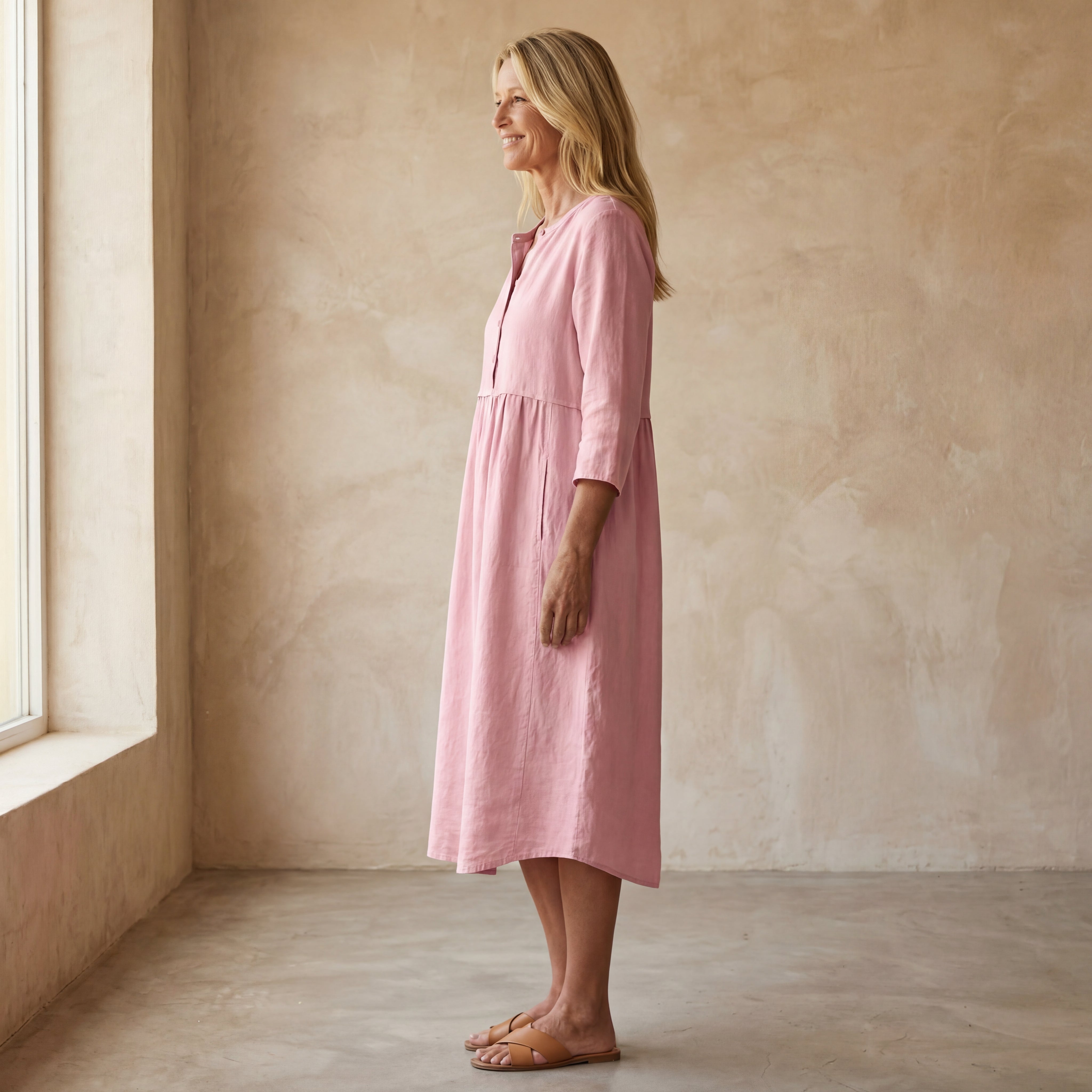 ANNA - CASUAL COTTON DRESS