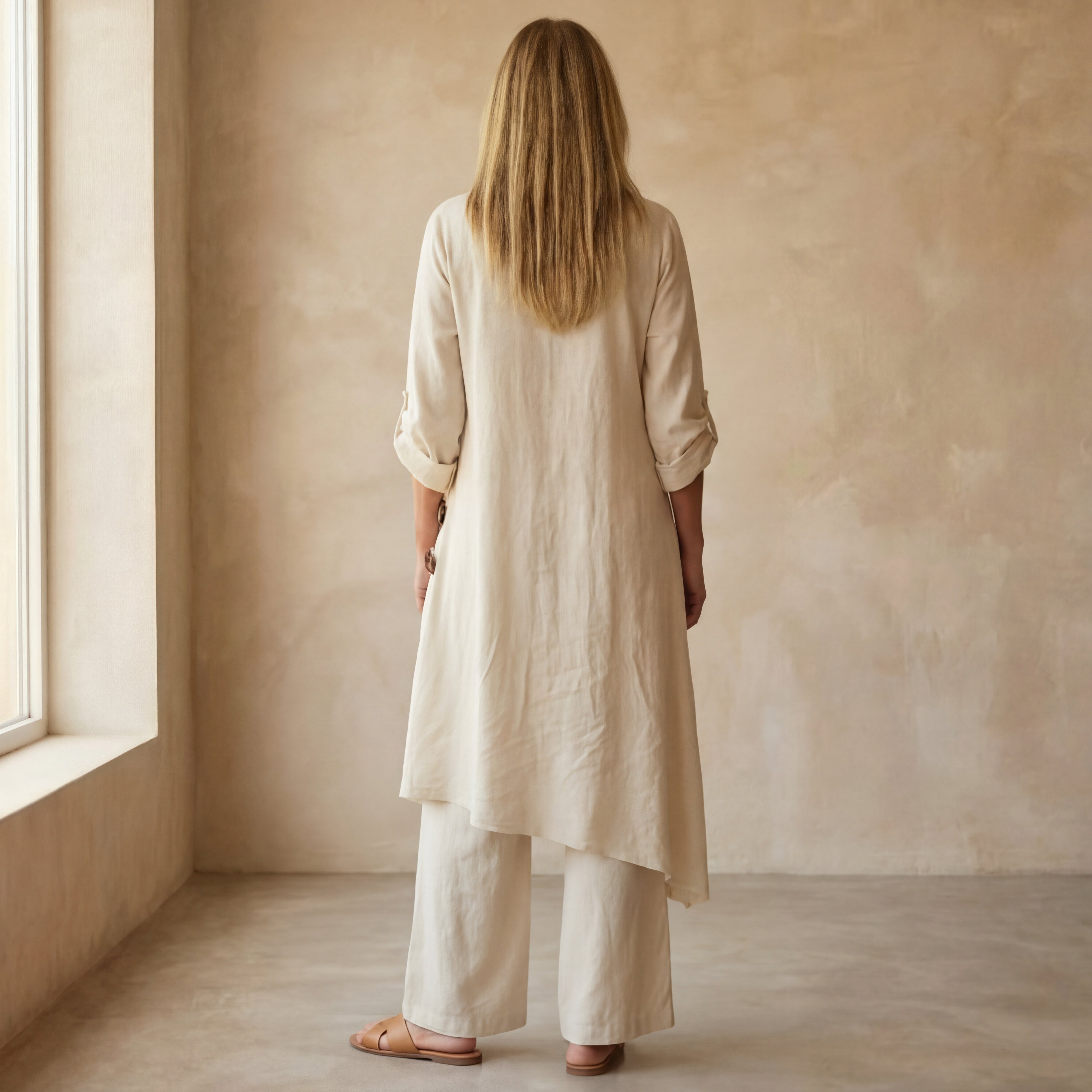 ADELAIDE - COTTON AND LINEN SET