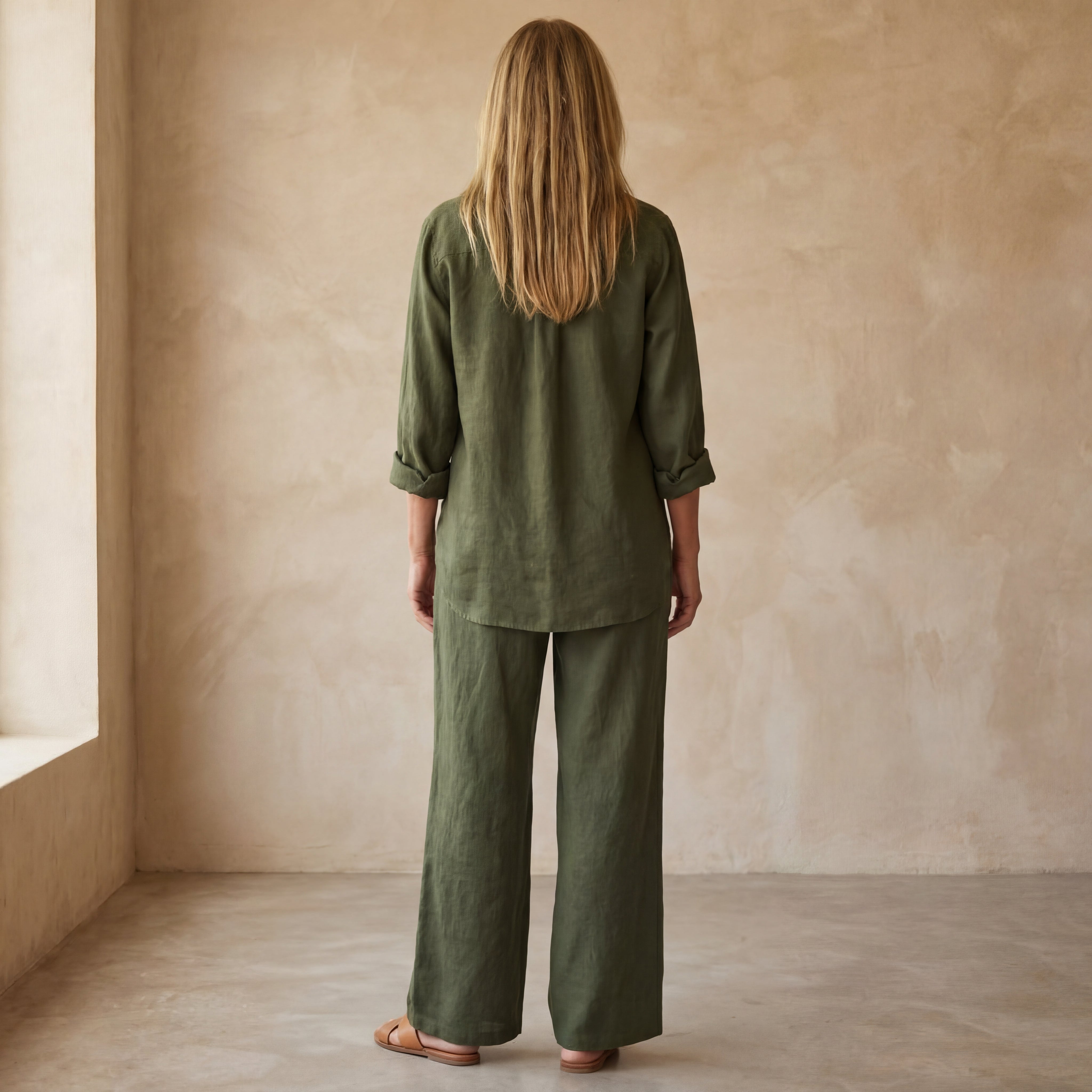 MARIA - CASUAL COTTON AND LINEN SET