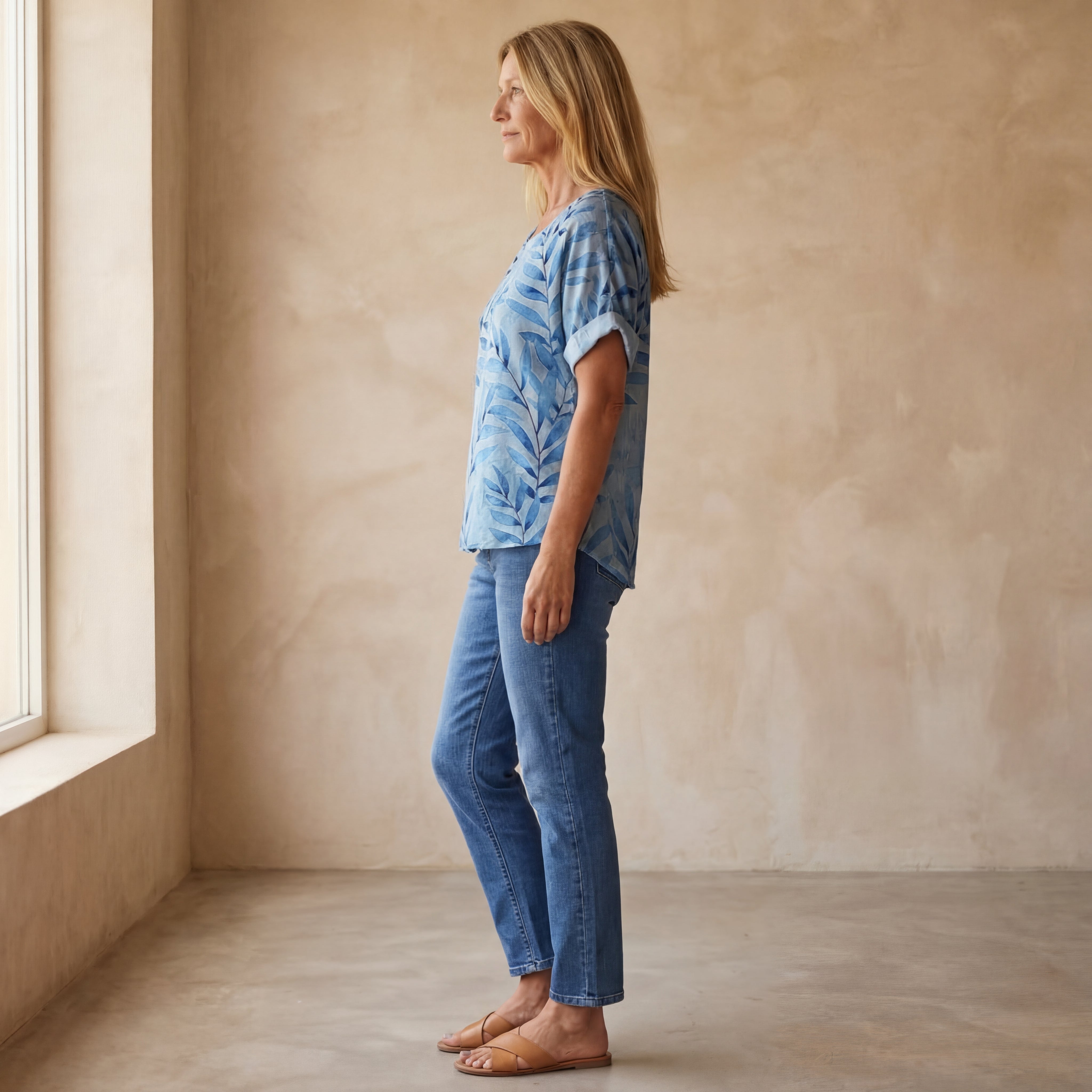 AVIE - FLORAL COTTON SHIRT
