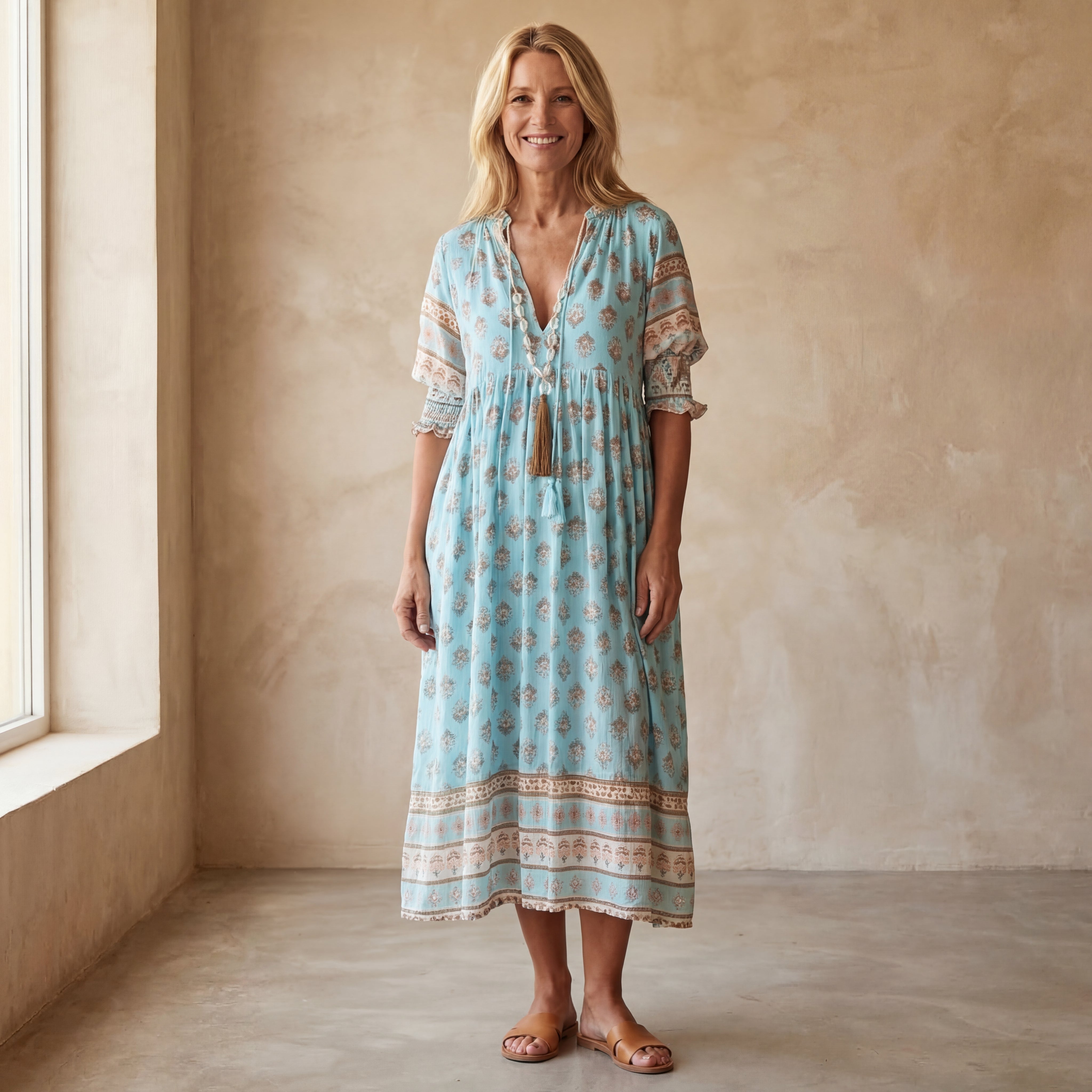 HILEY - Cotton Printed Dress