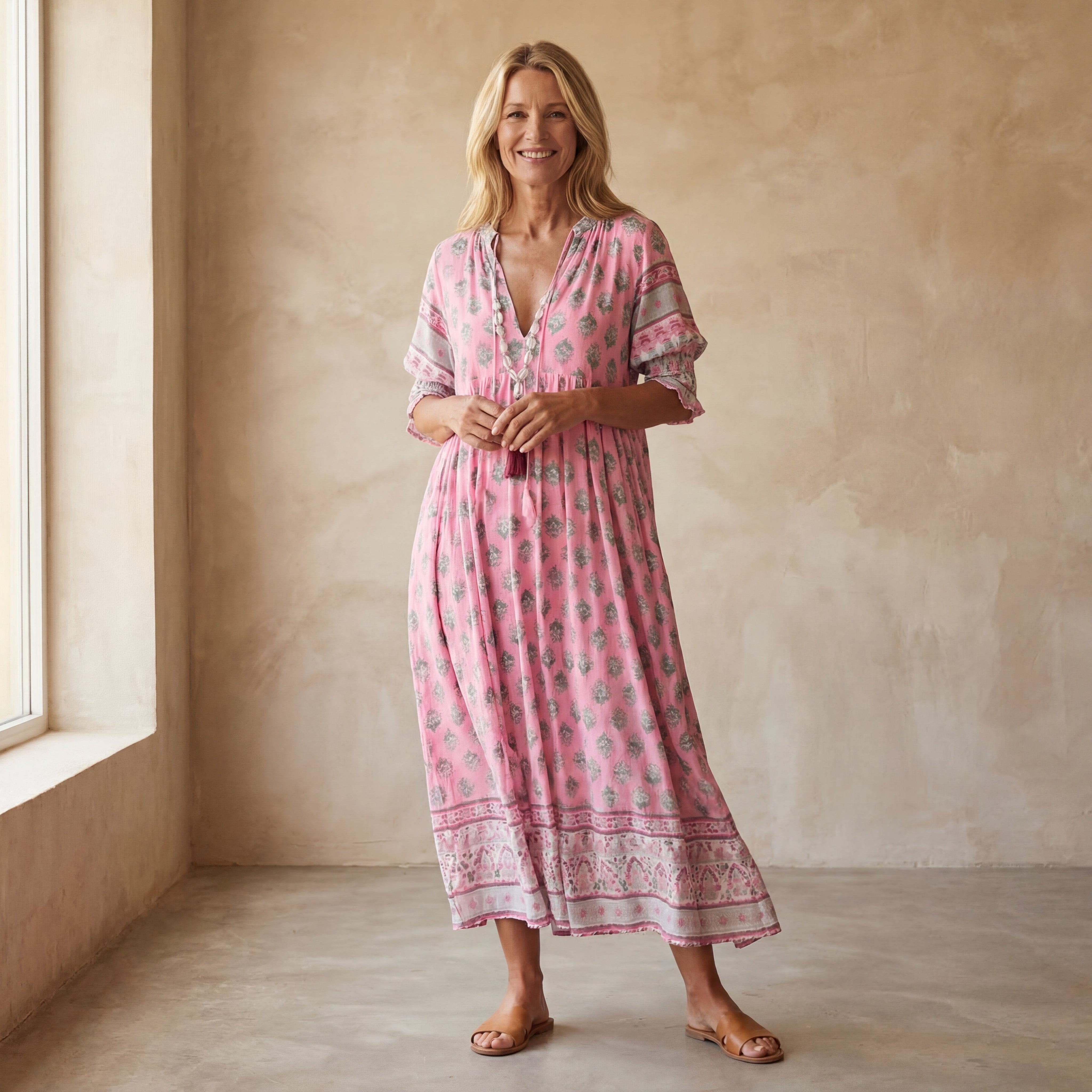 HILEY - Cotton Printed Dress