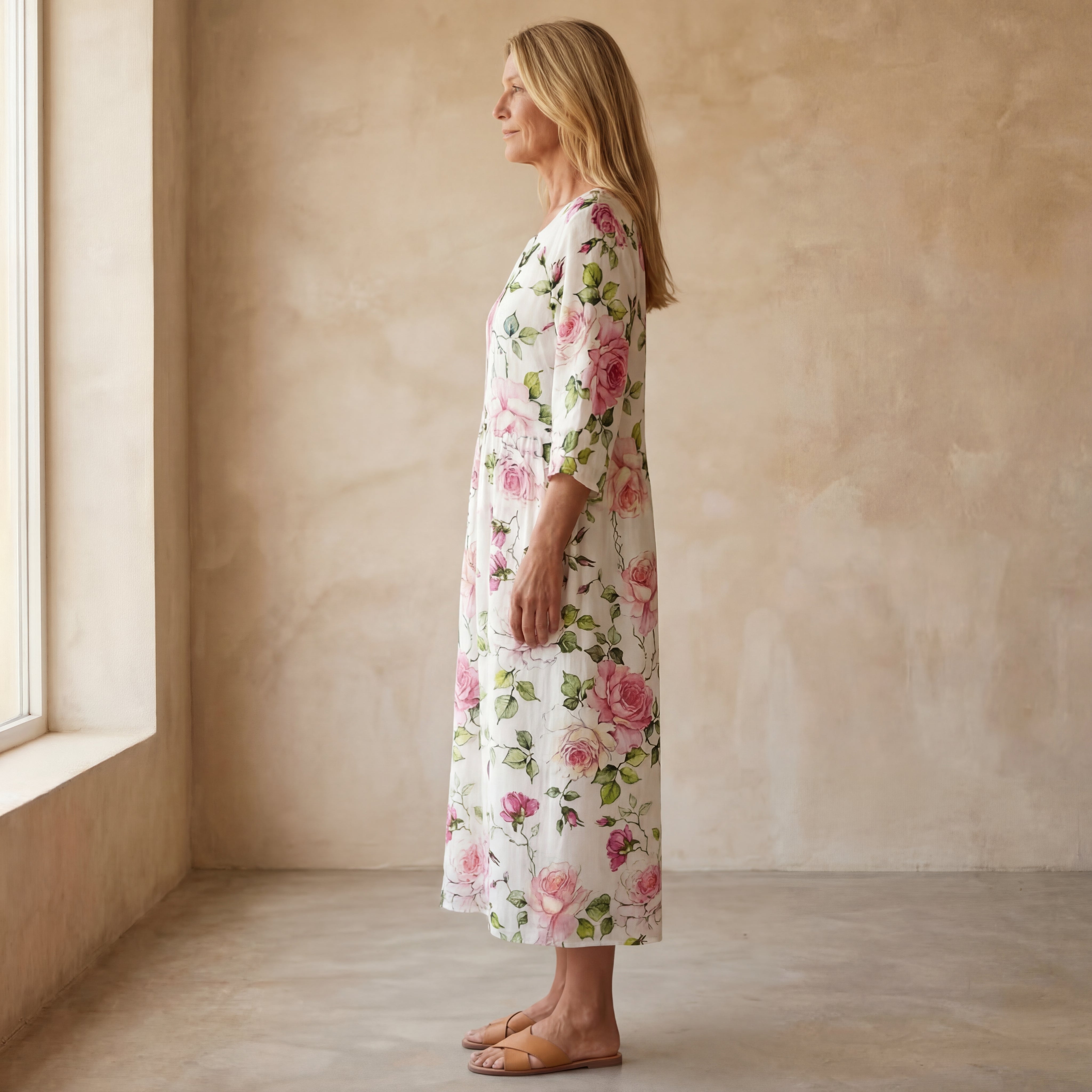 KIRA - TIMELESS FLORAL DRESS