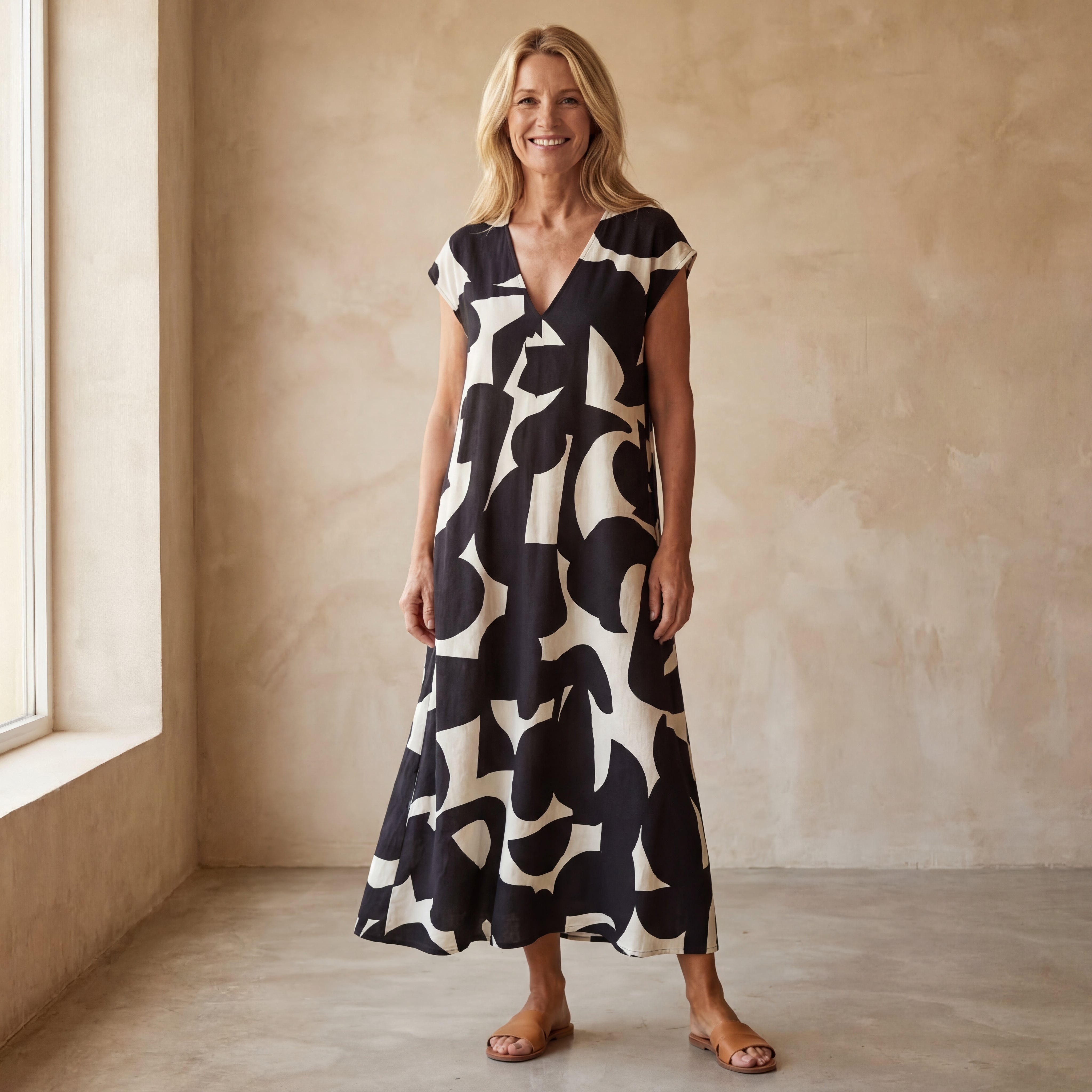 SITA - STYLISH PRINTED DRESS