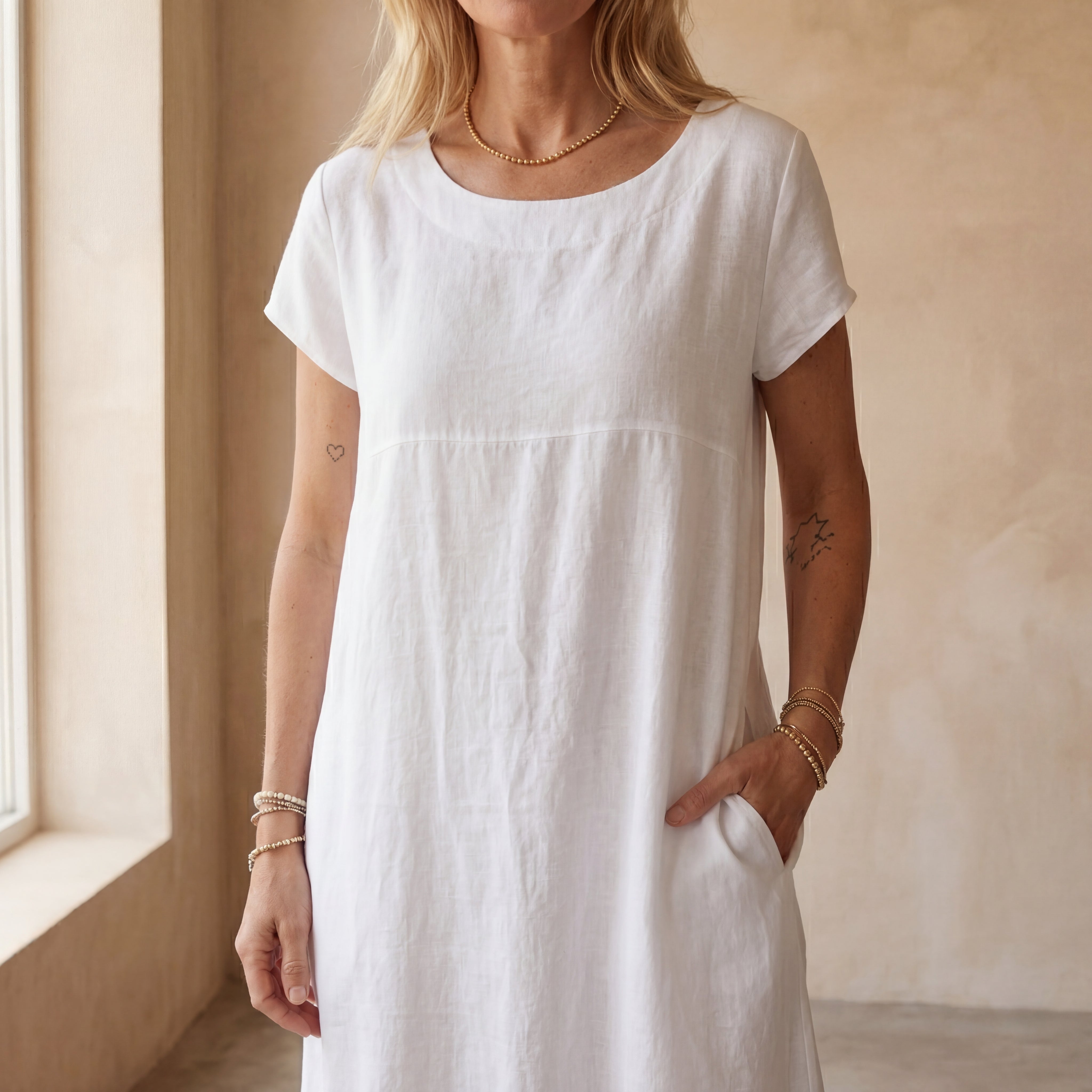 BERAWA - Casual Cotton Dress
