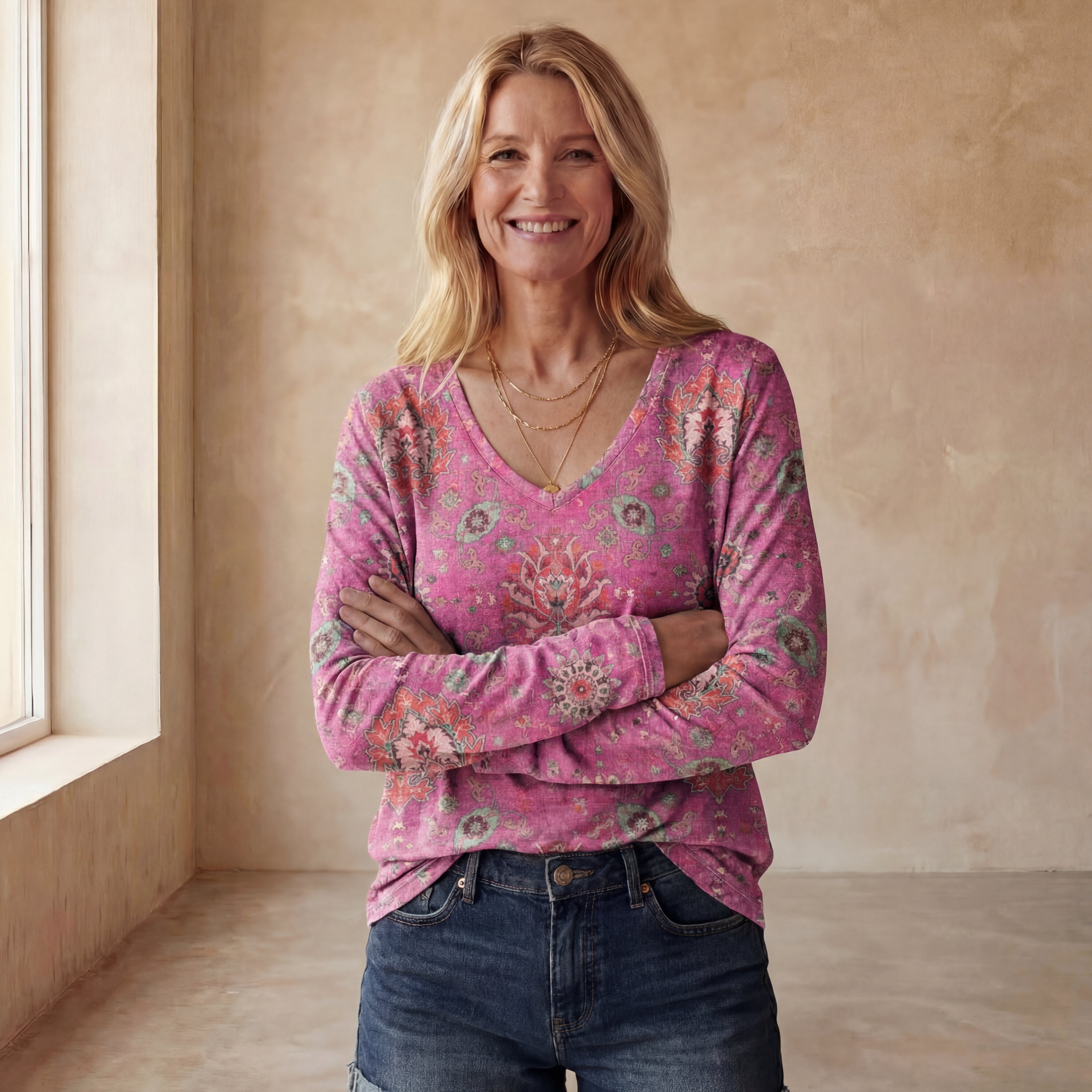 DAREVA - BOHEMIAN STYLISH TEE