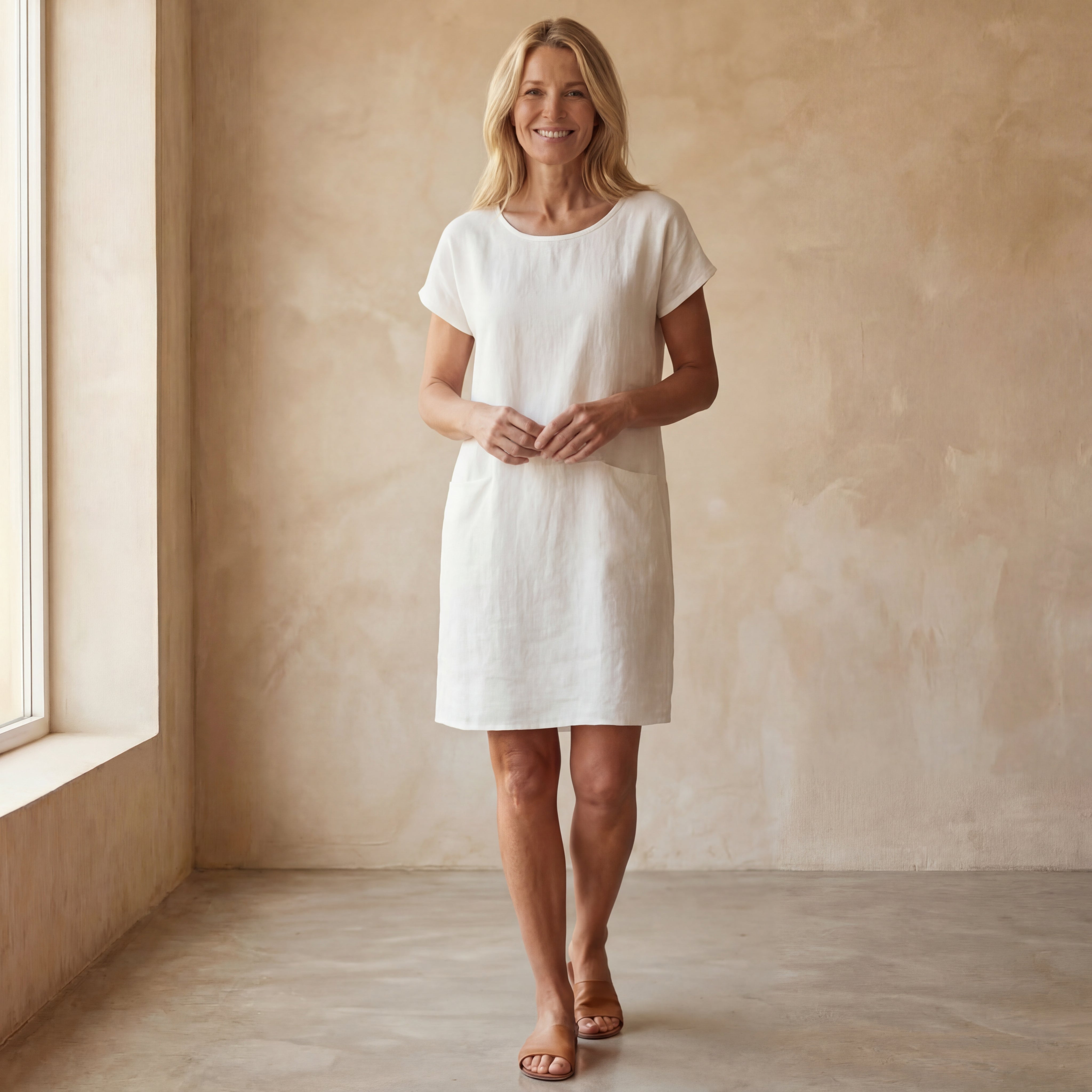 MARINIA - Bohemian Cotton Dress
