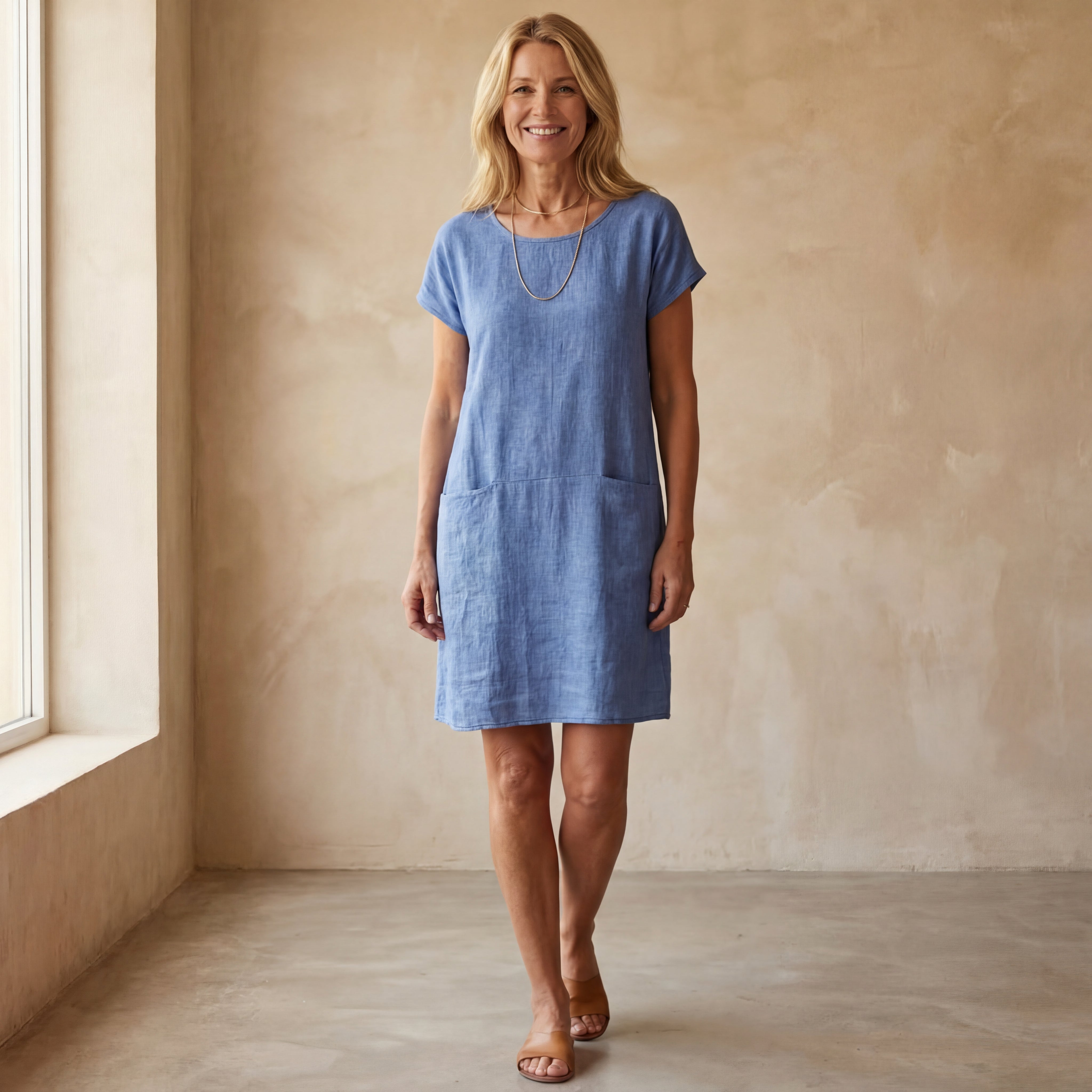 MARINIA - Bohemian Cotton Dress