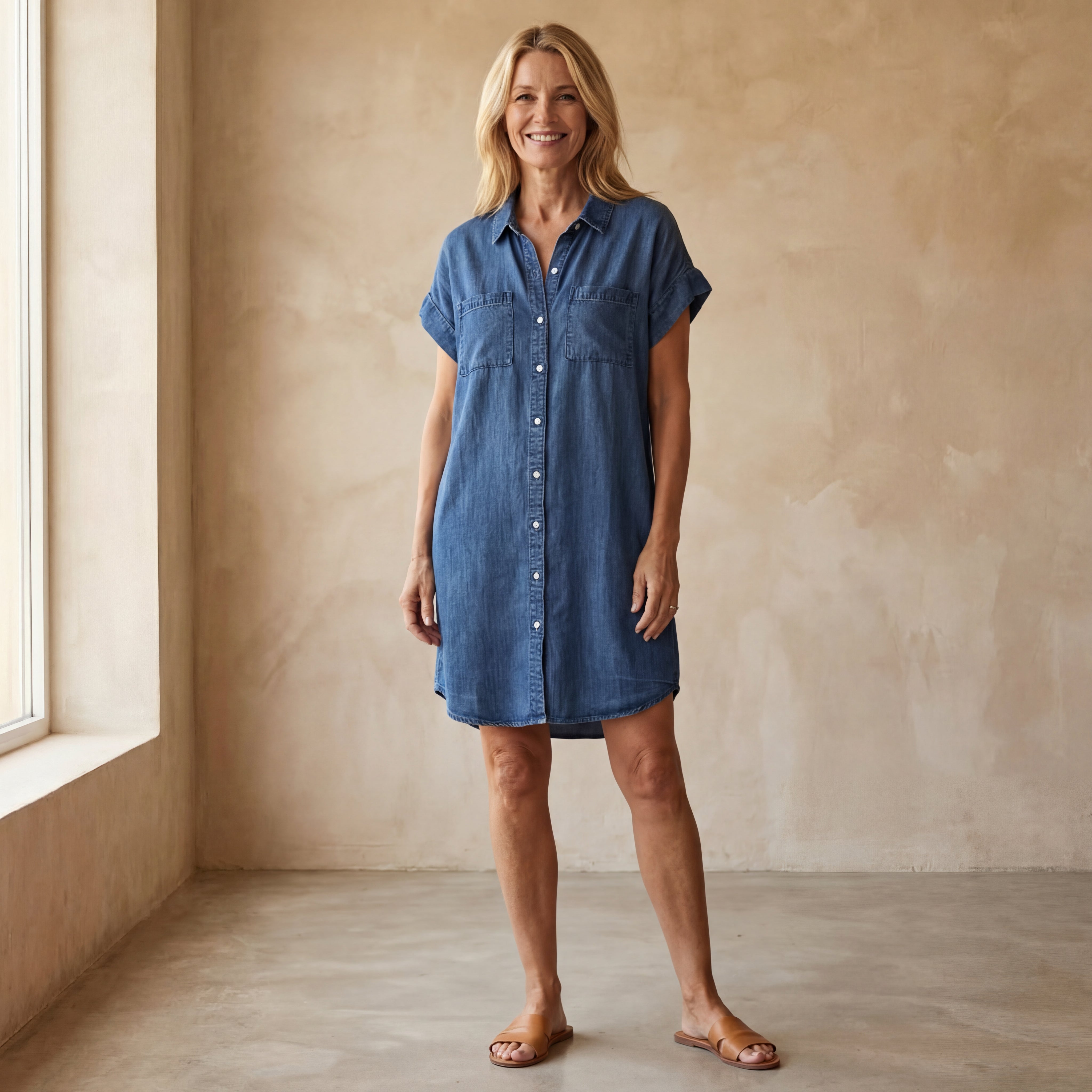 ELENORE - Denim Dress