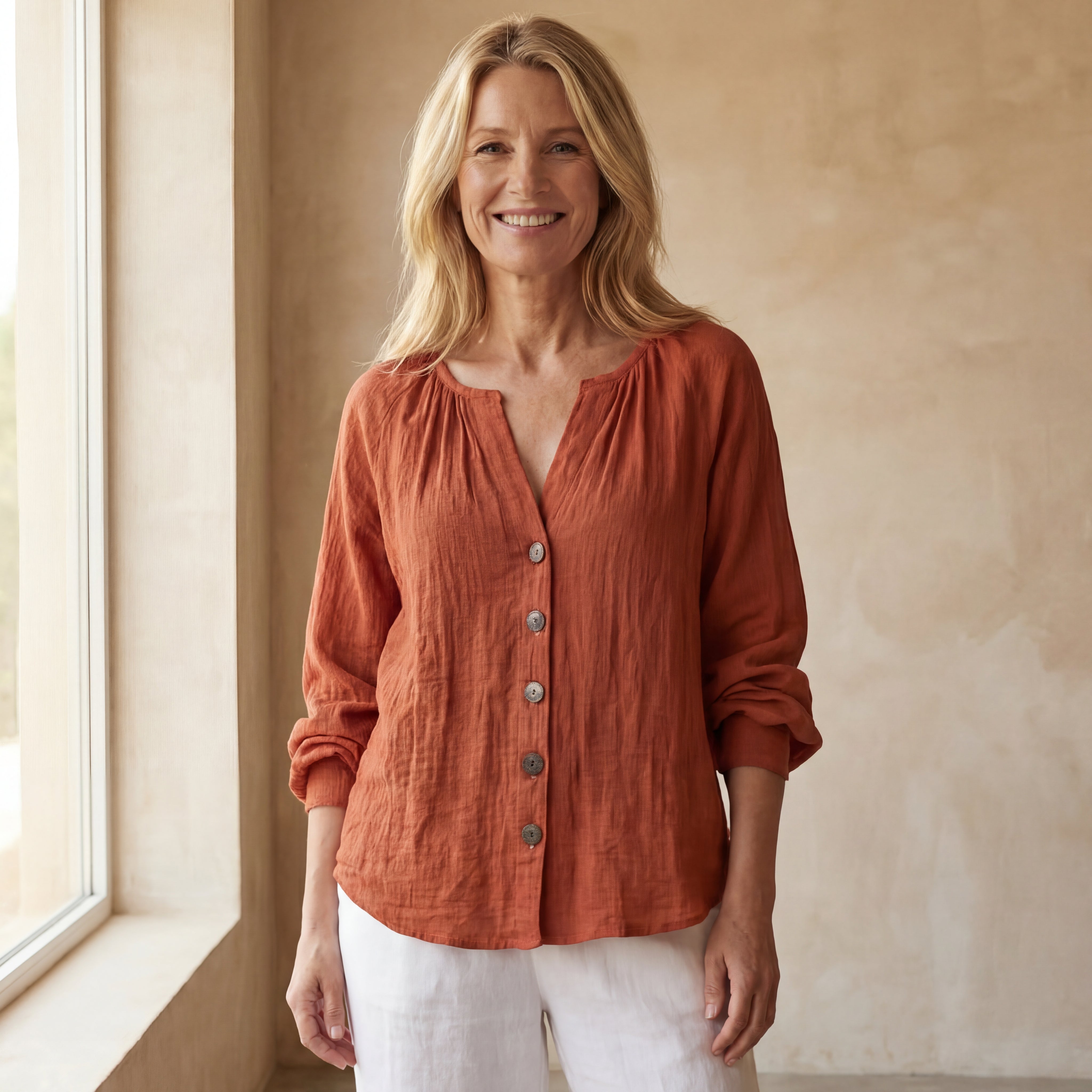 ARINA - Bohemian Vintage Shirt