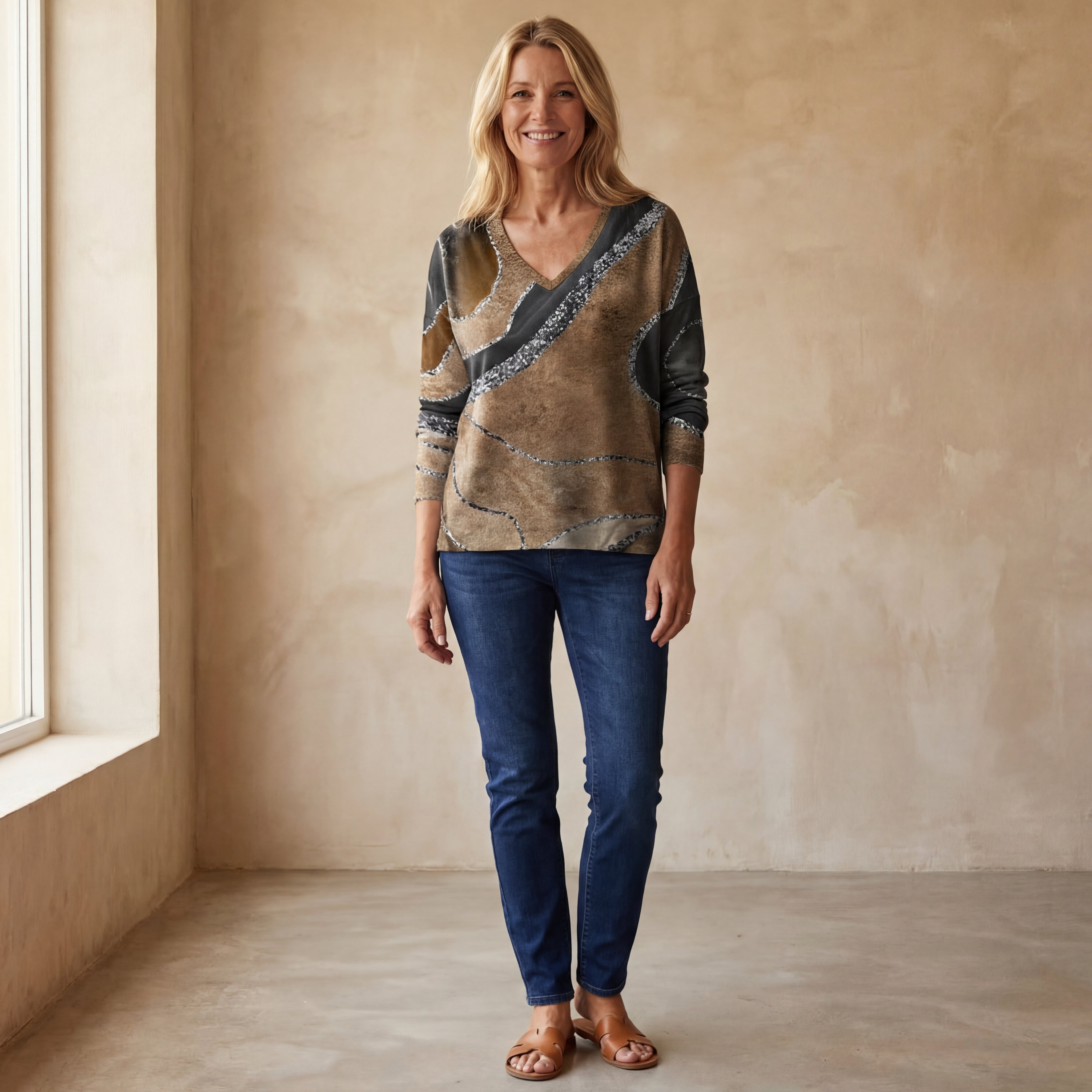 CAROLIA - COLORFUL TEE