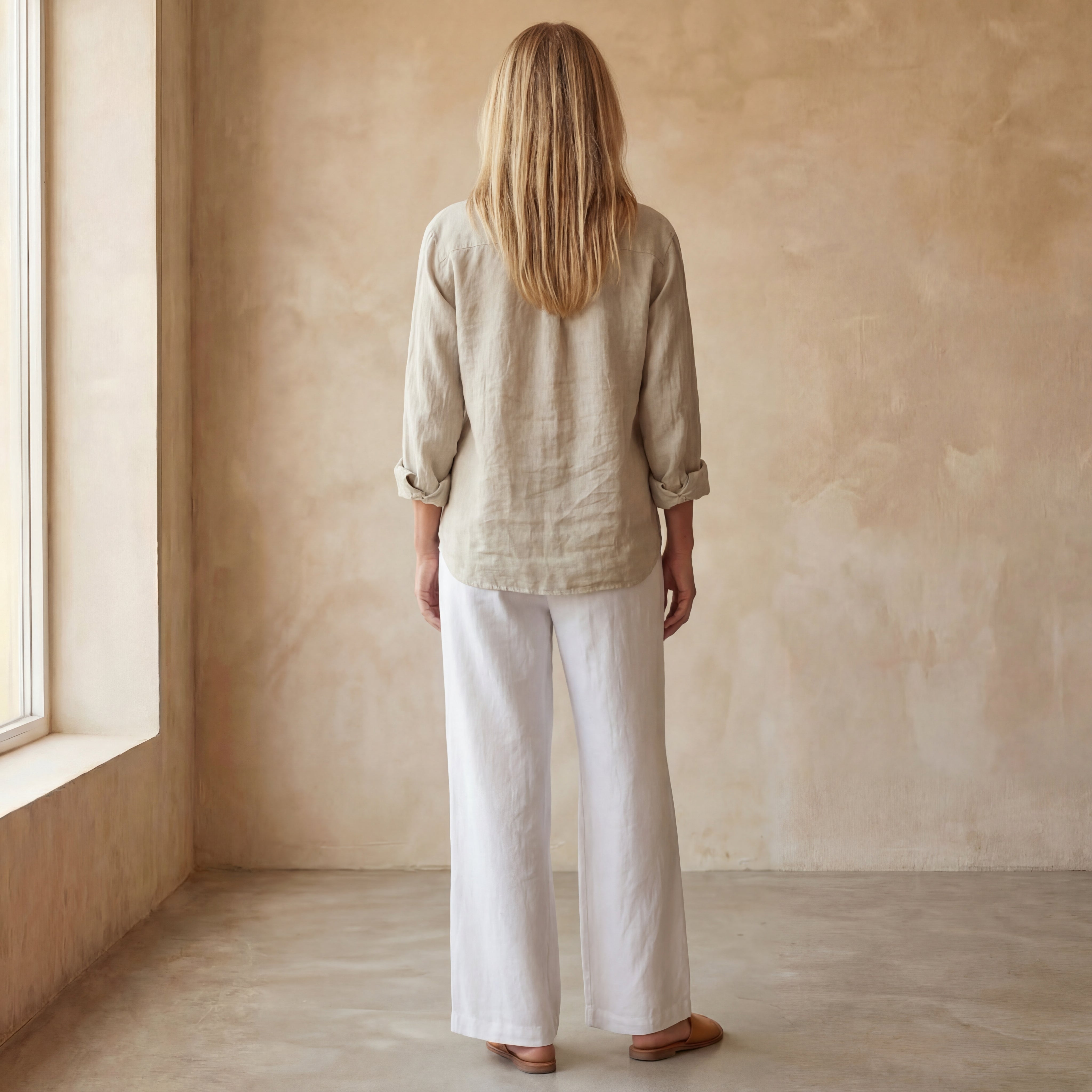 SEREMIA - STYLISH LINEN SHIRT