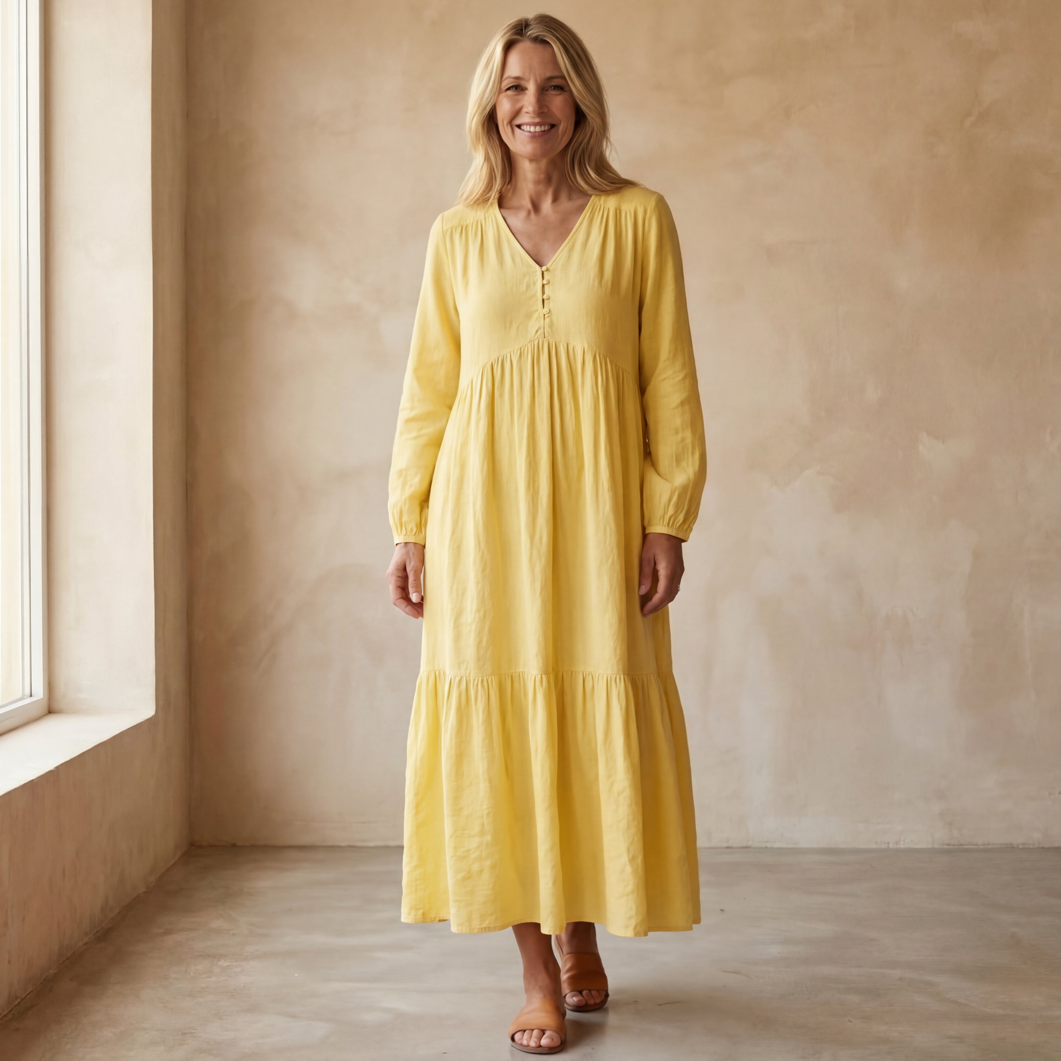 SAREDAS - COMFY COTTON DRESS