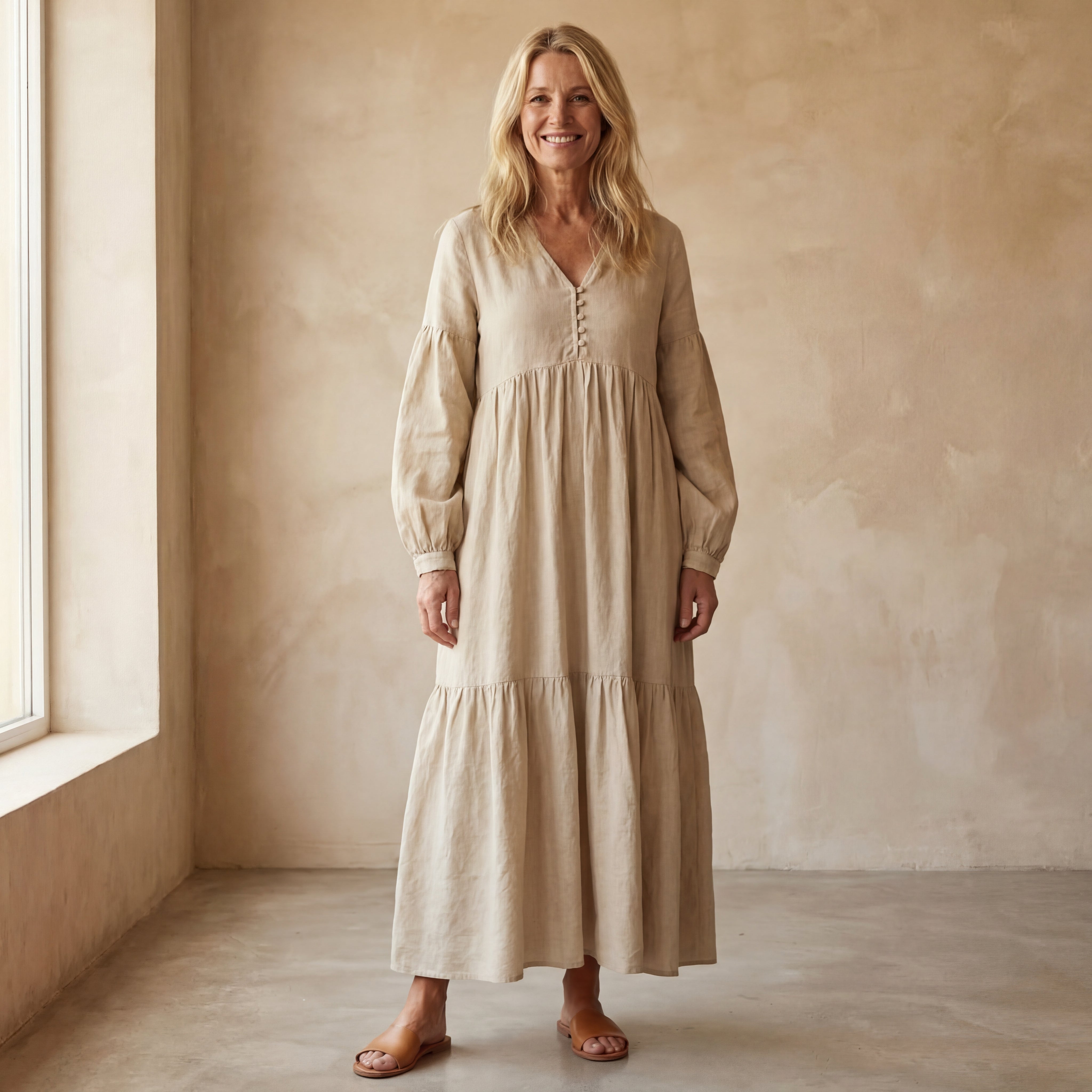 SAREDAS - COMFY COTTON DRESS