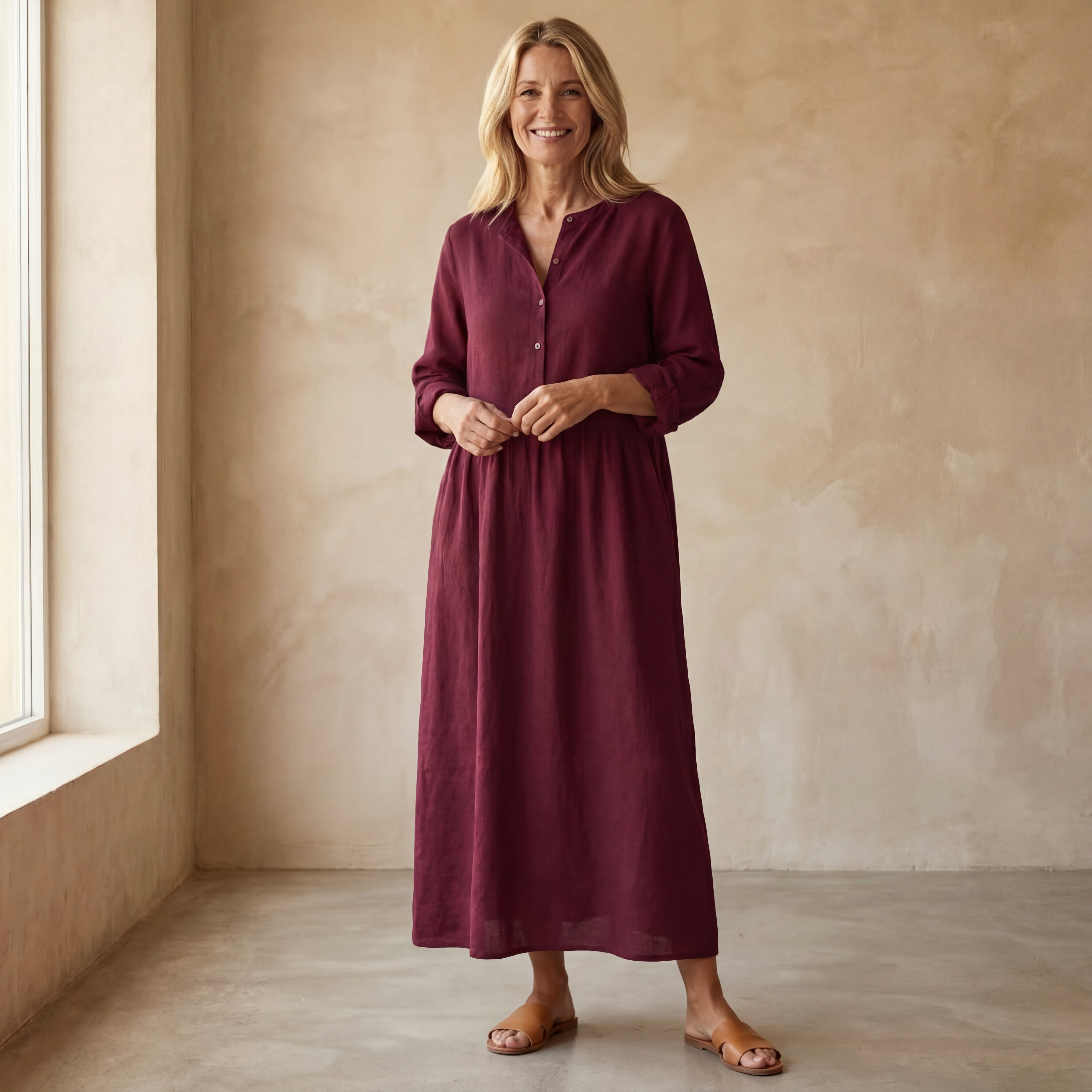 MARANA - CASUAL COTTON DRESS