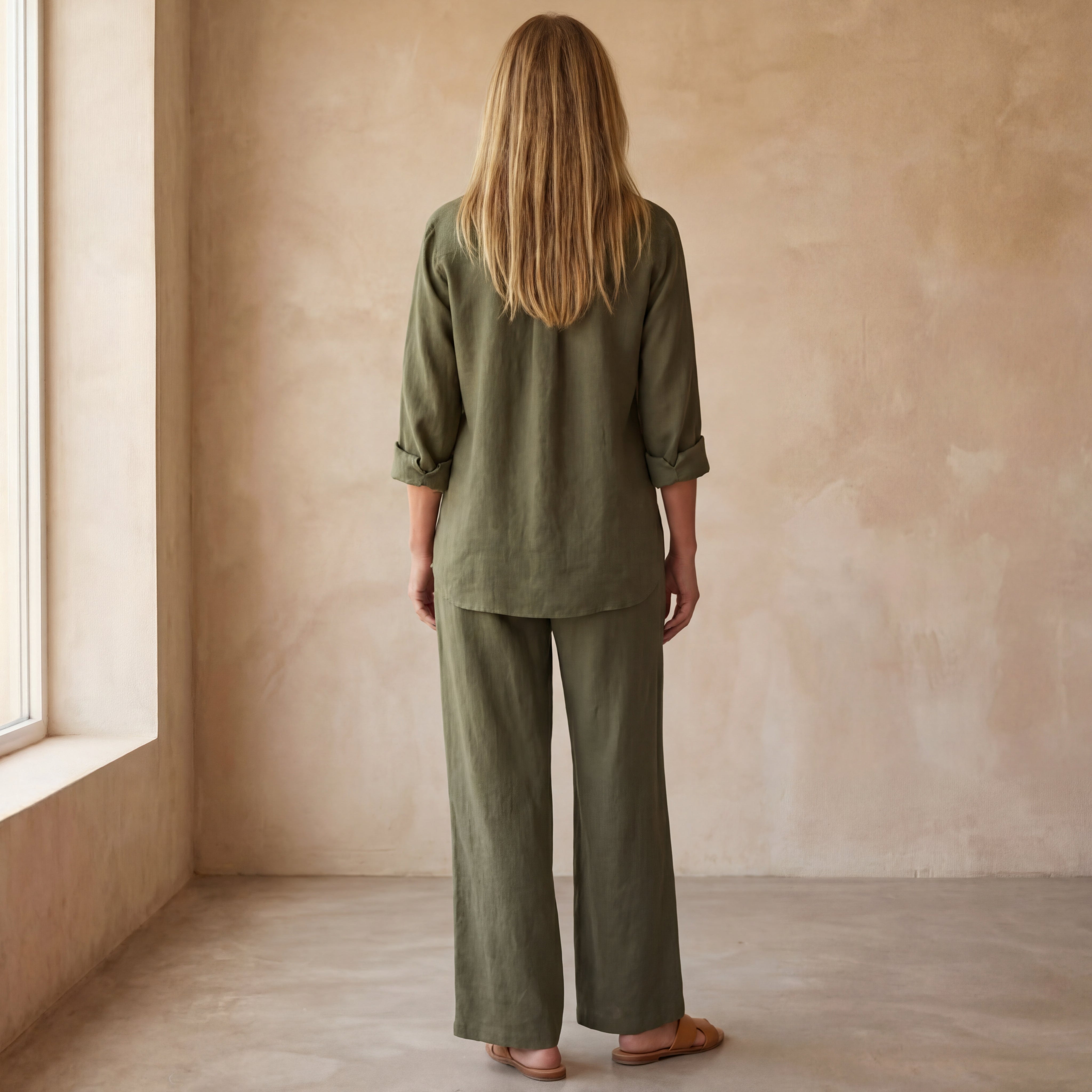 INDIRA - Cotton & Linen Set