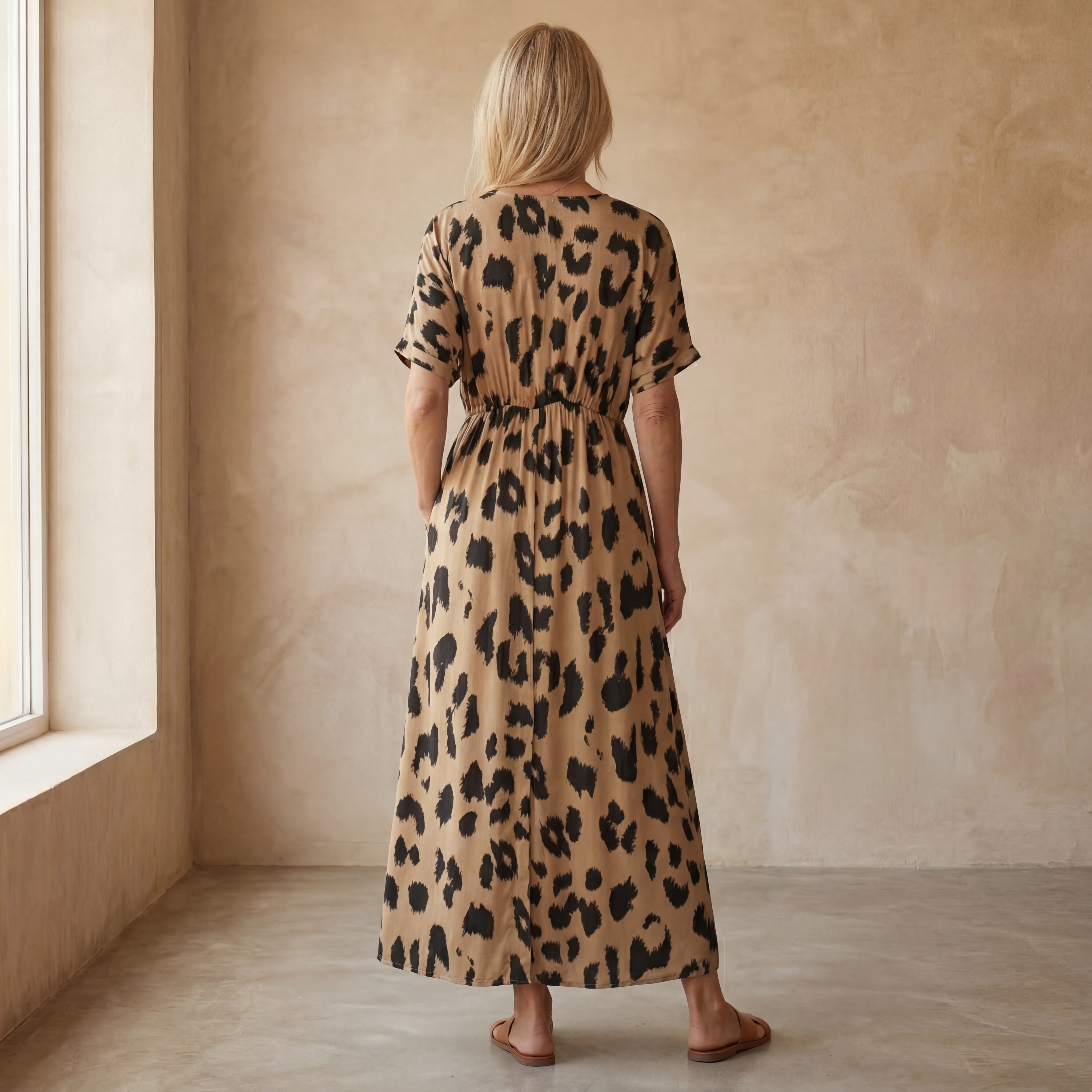 ONUIA - LEOPARD PRINT DRESS