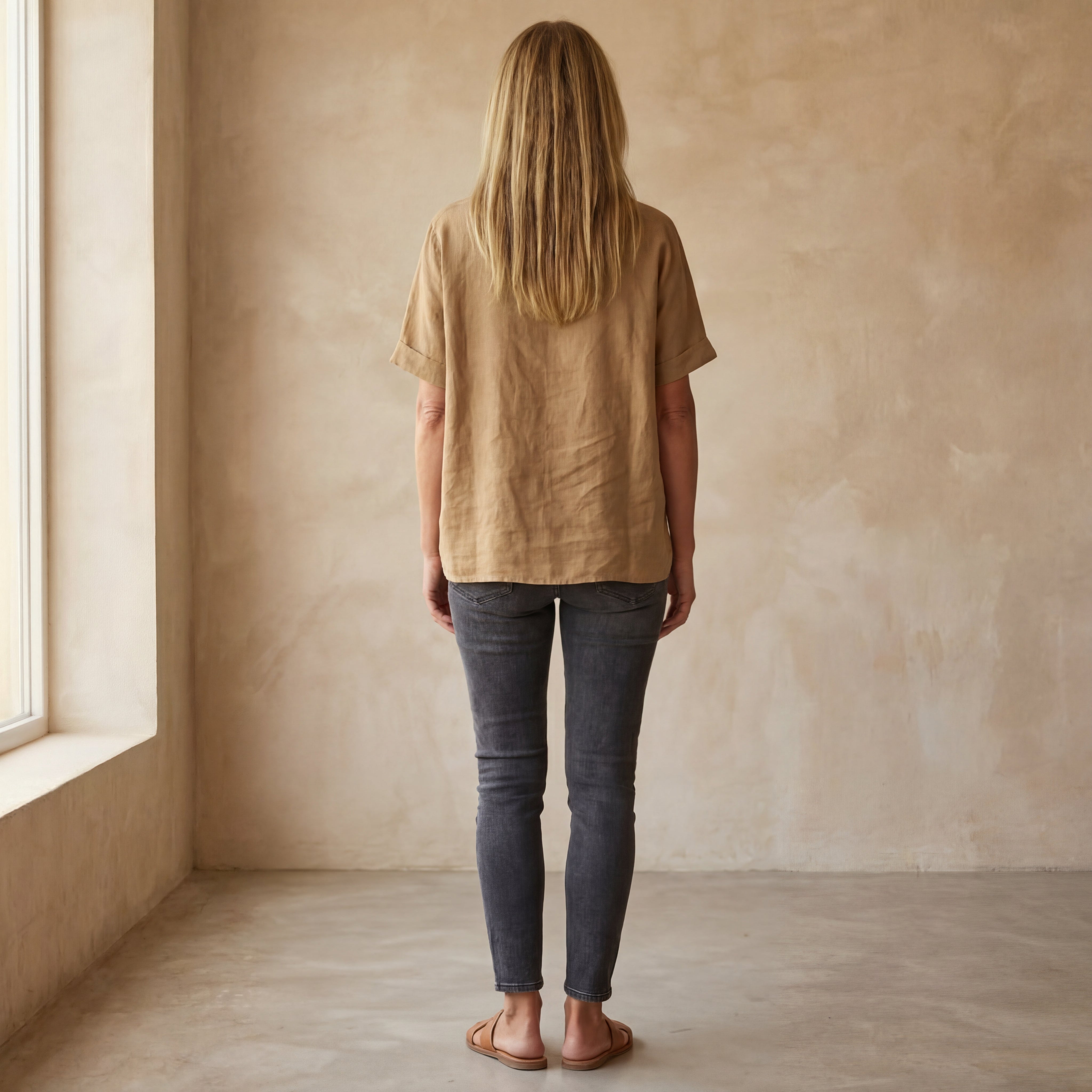 BAUA - Cotton And Linen T-Shirt