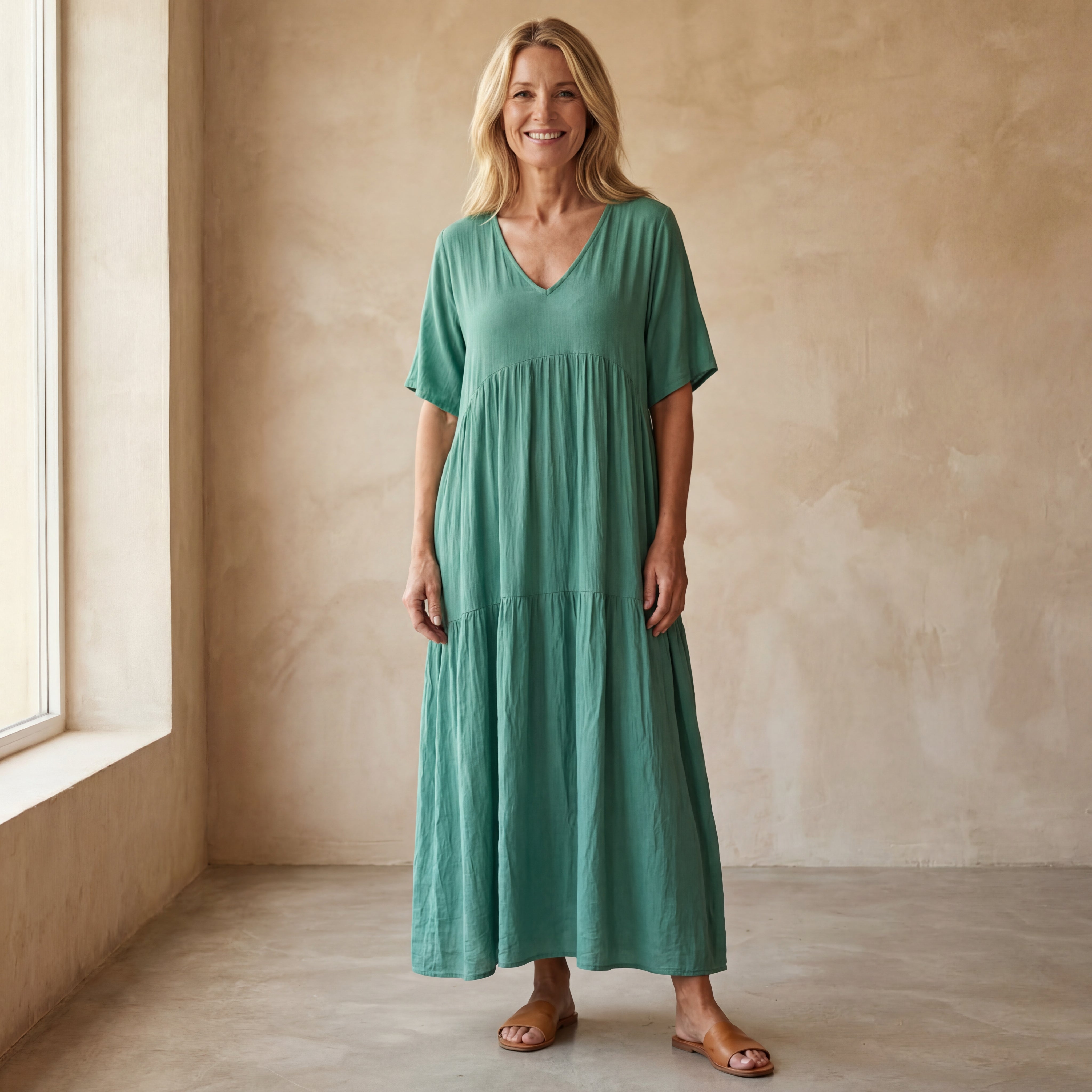 IRATIA - Comfy Cotton Dress