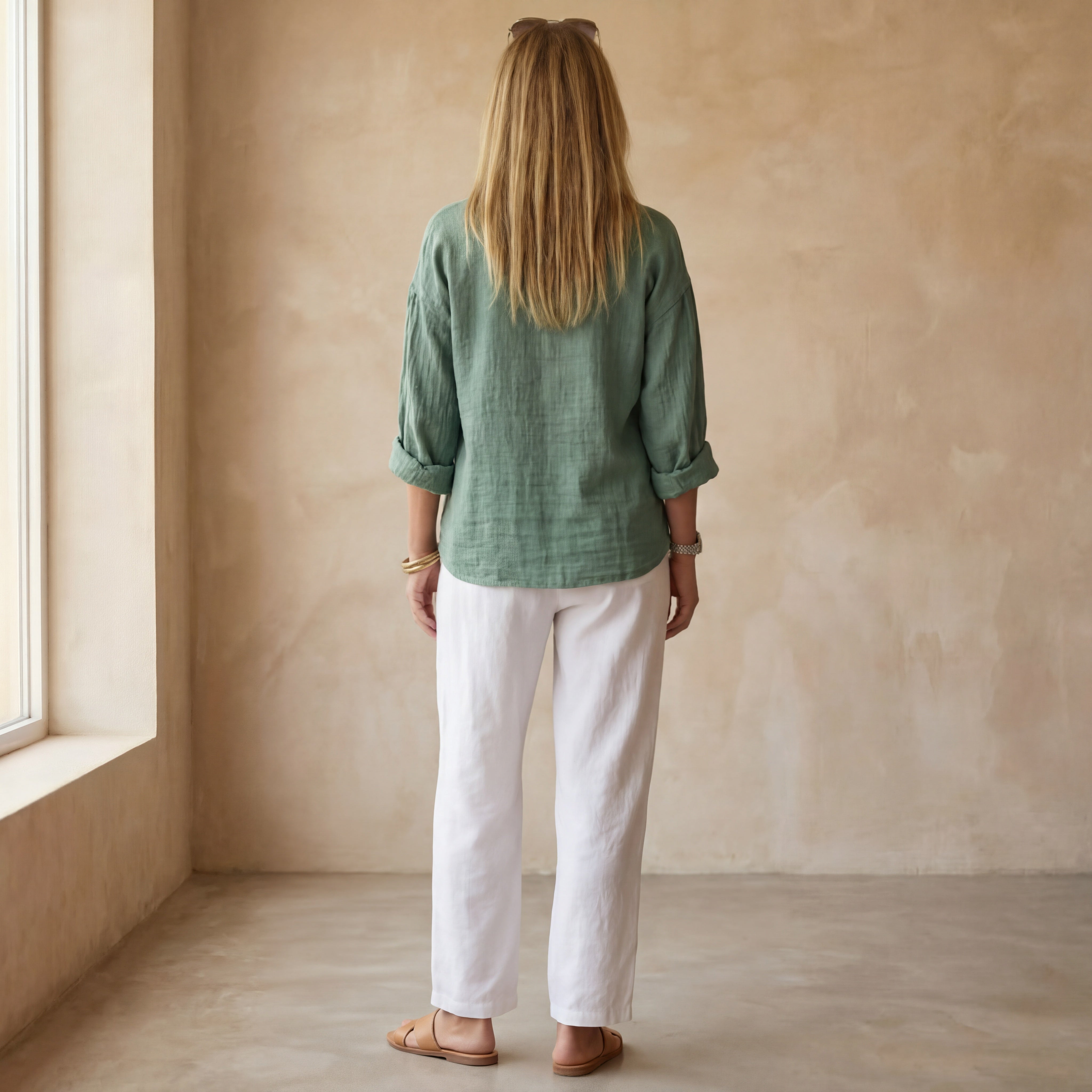 ANARIA - STYLISH LINEN SHIRT