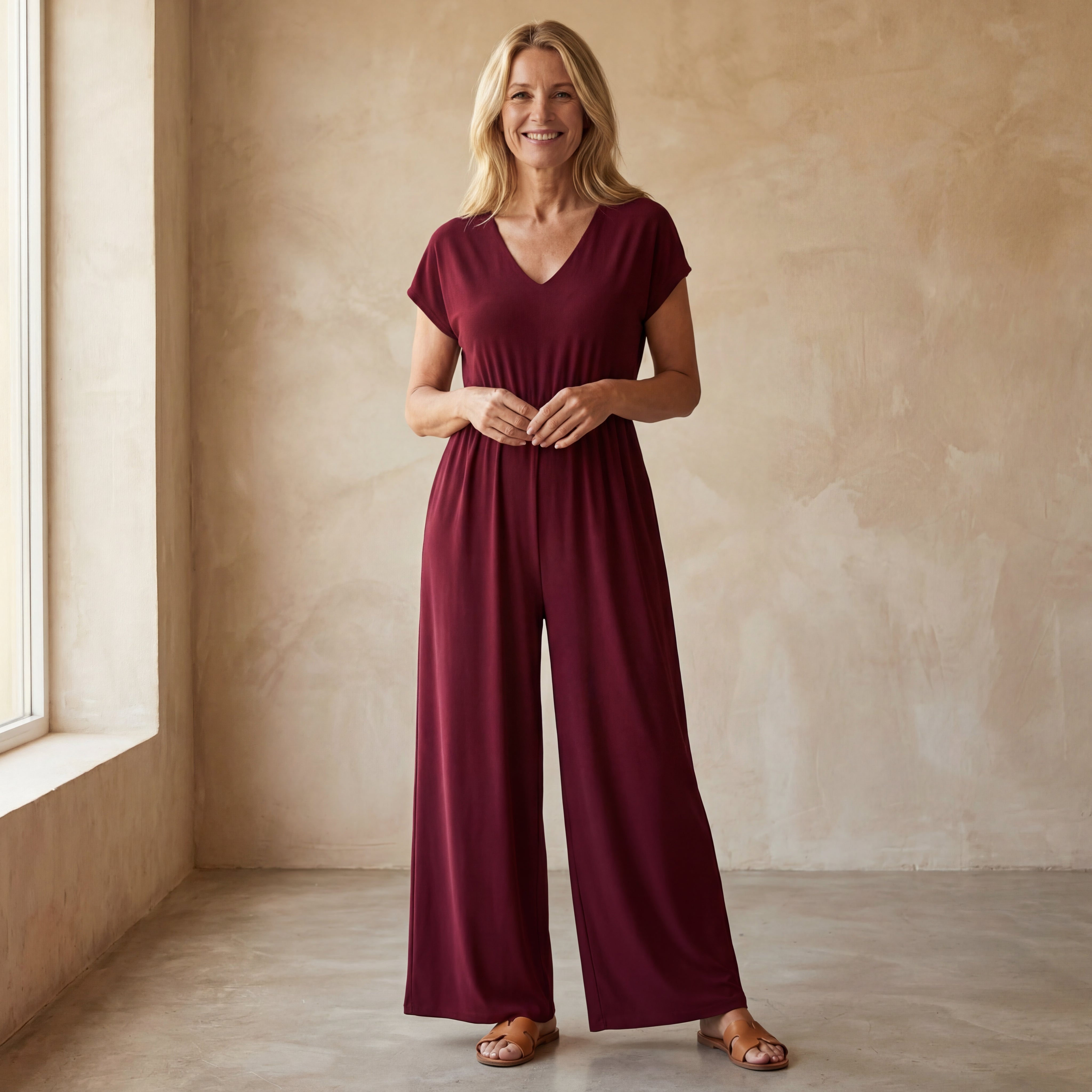 ANEDRA - FLOWY JUMPSUIT