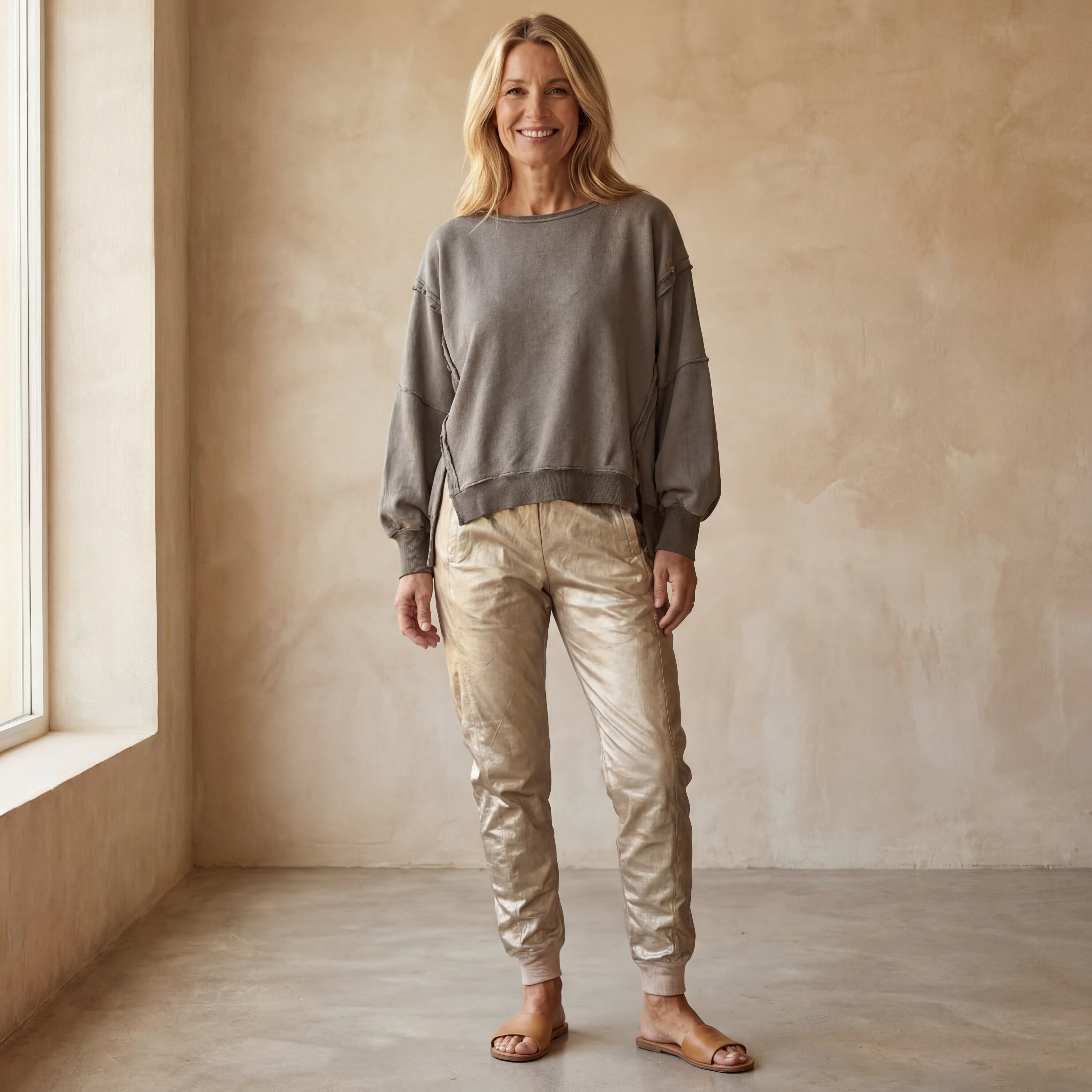 BRINA - CASUAL TOP & PANTS SET