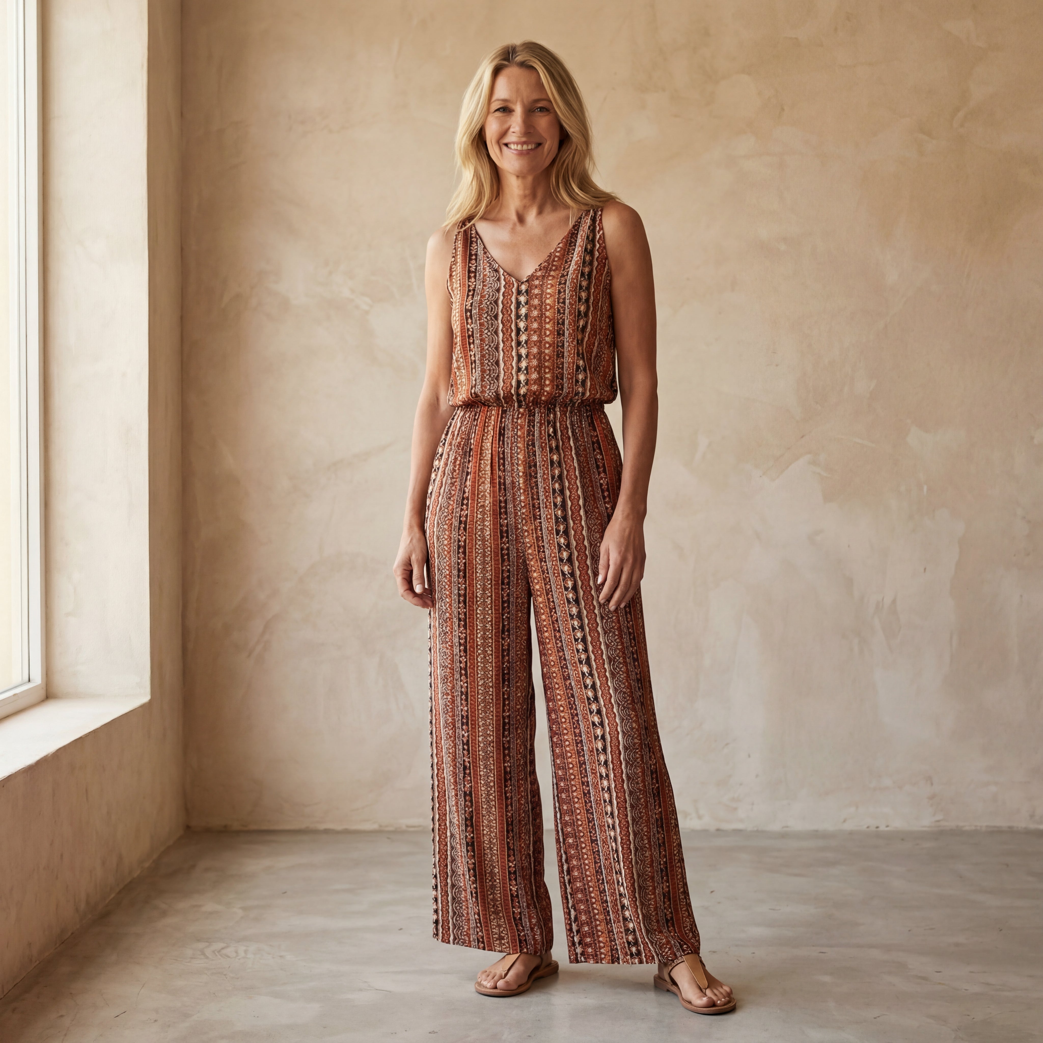 ANDREA - BOHEMIAN STYLE JUMPSUIT