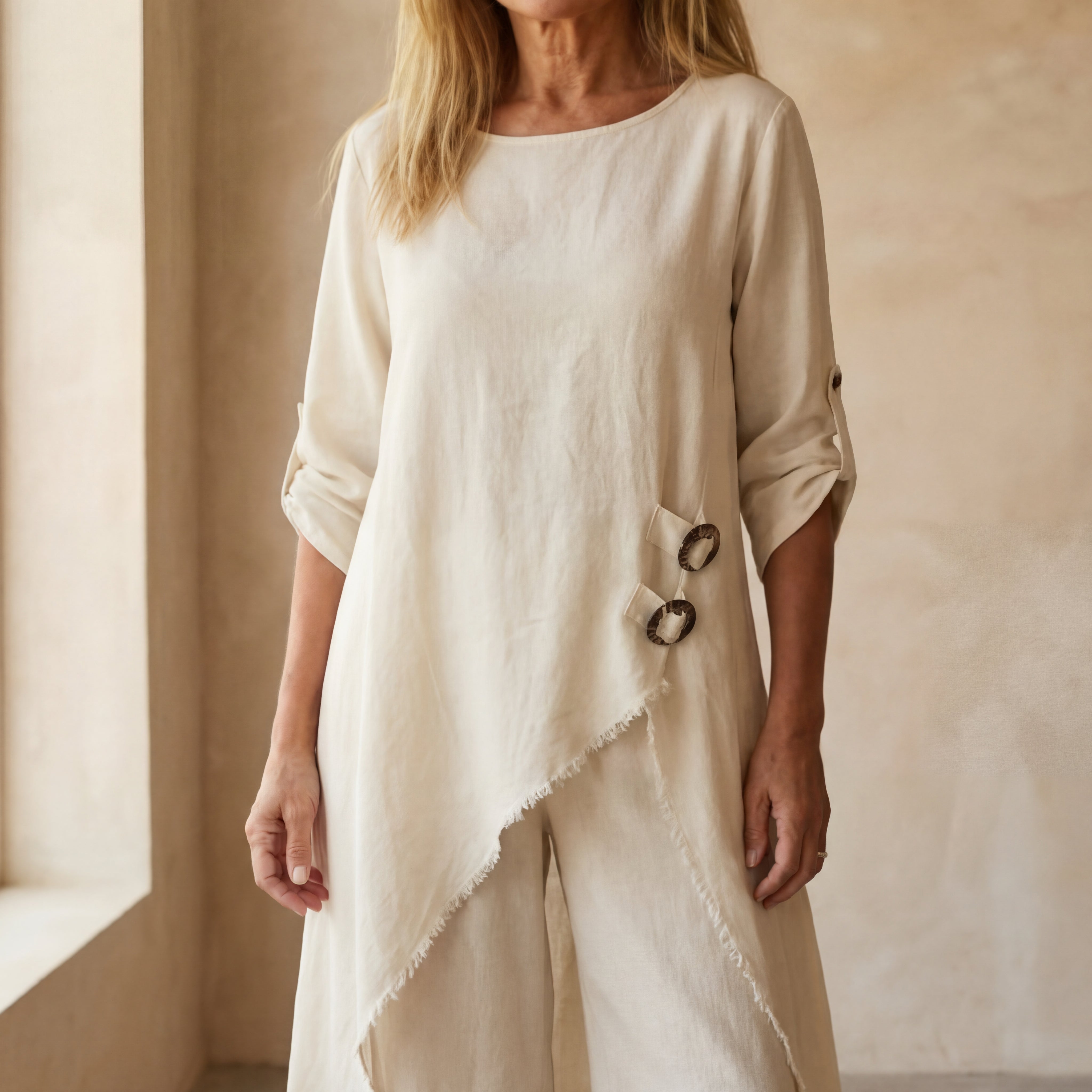 ADELAIDE - COTTON AND LINEN SET