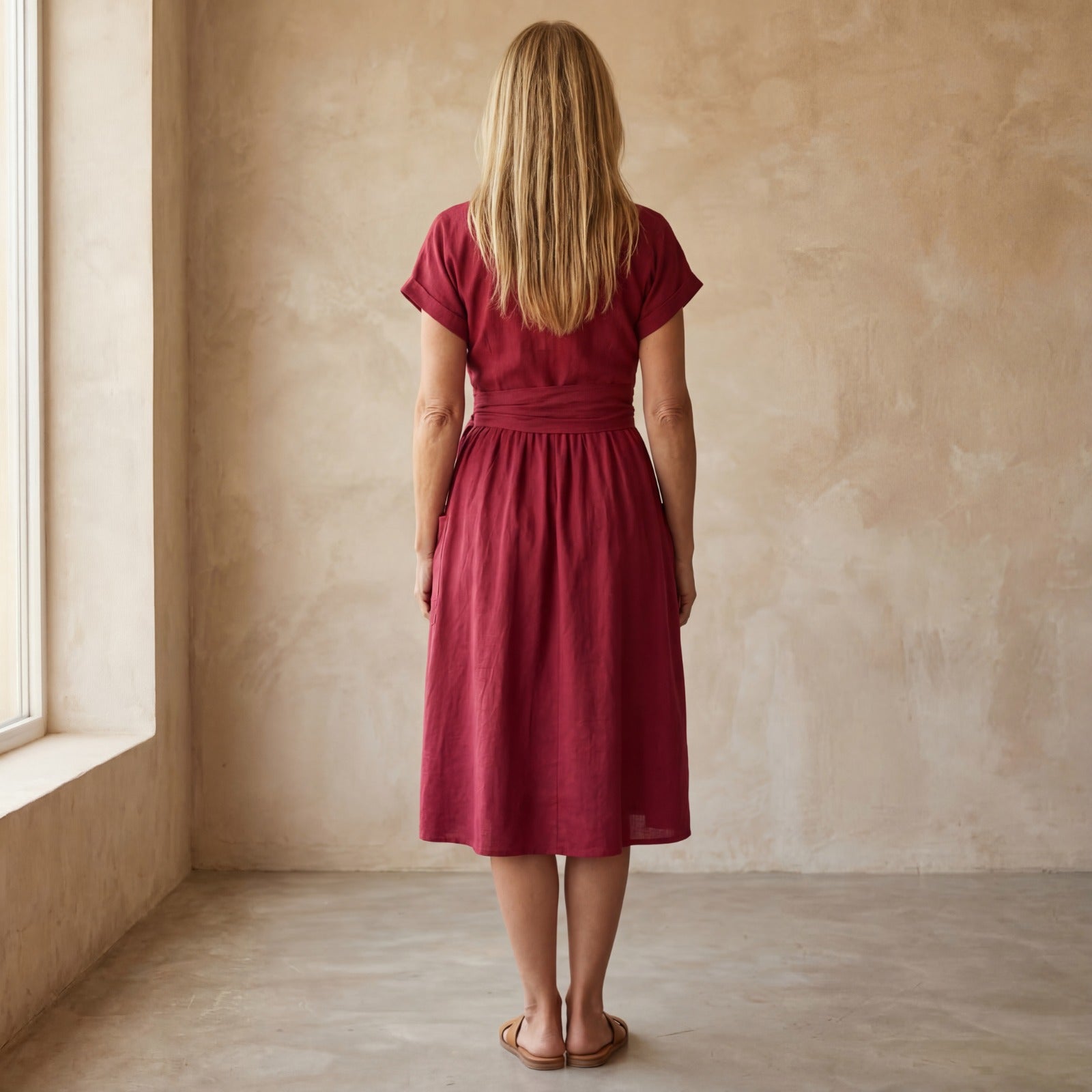 LENORA - LOOSE COTTON DRESS