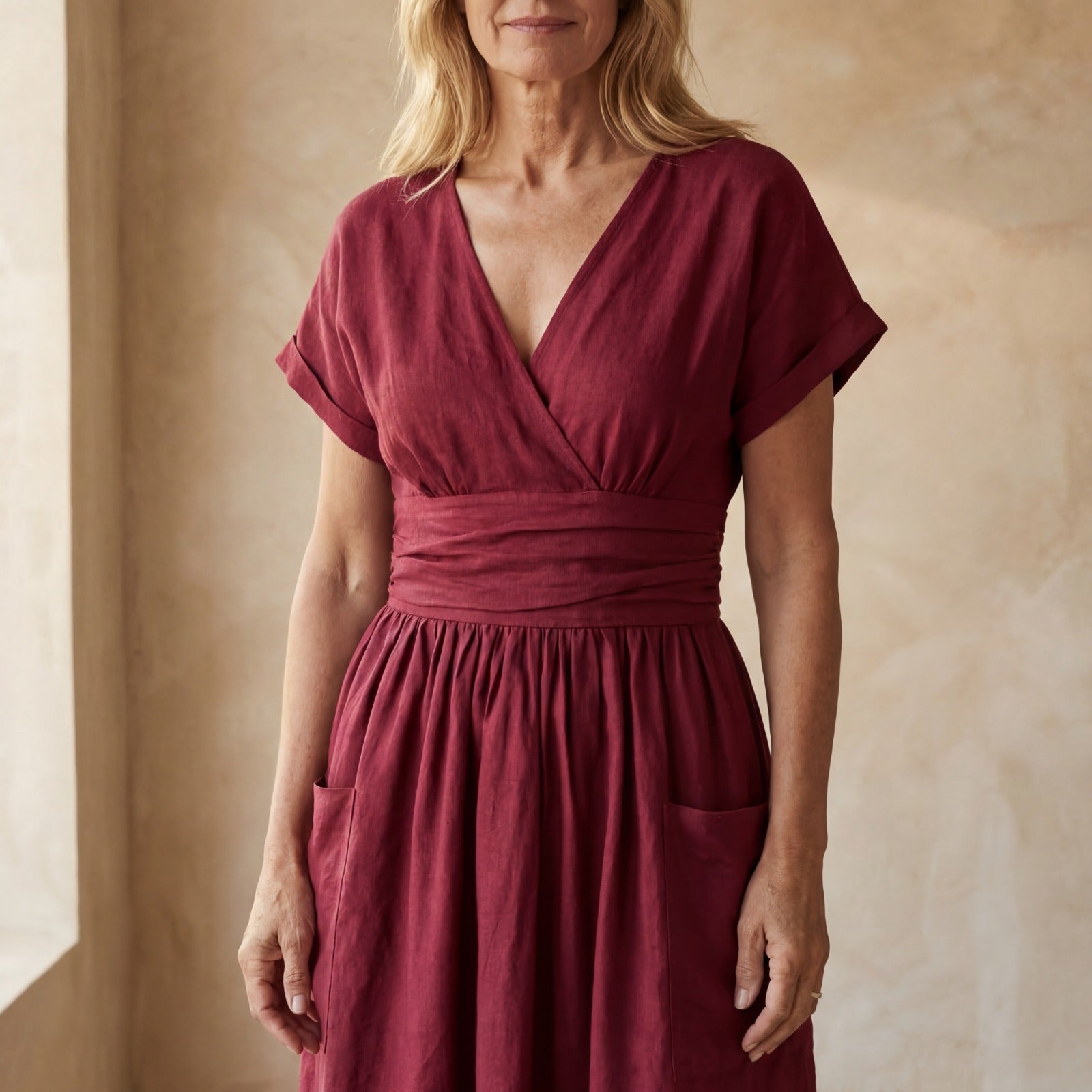 LENORA - LOOSE COTTON DRESS