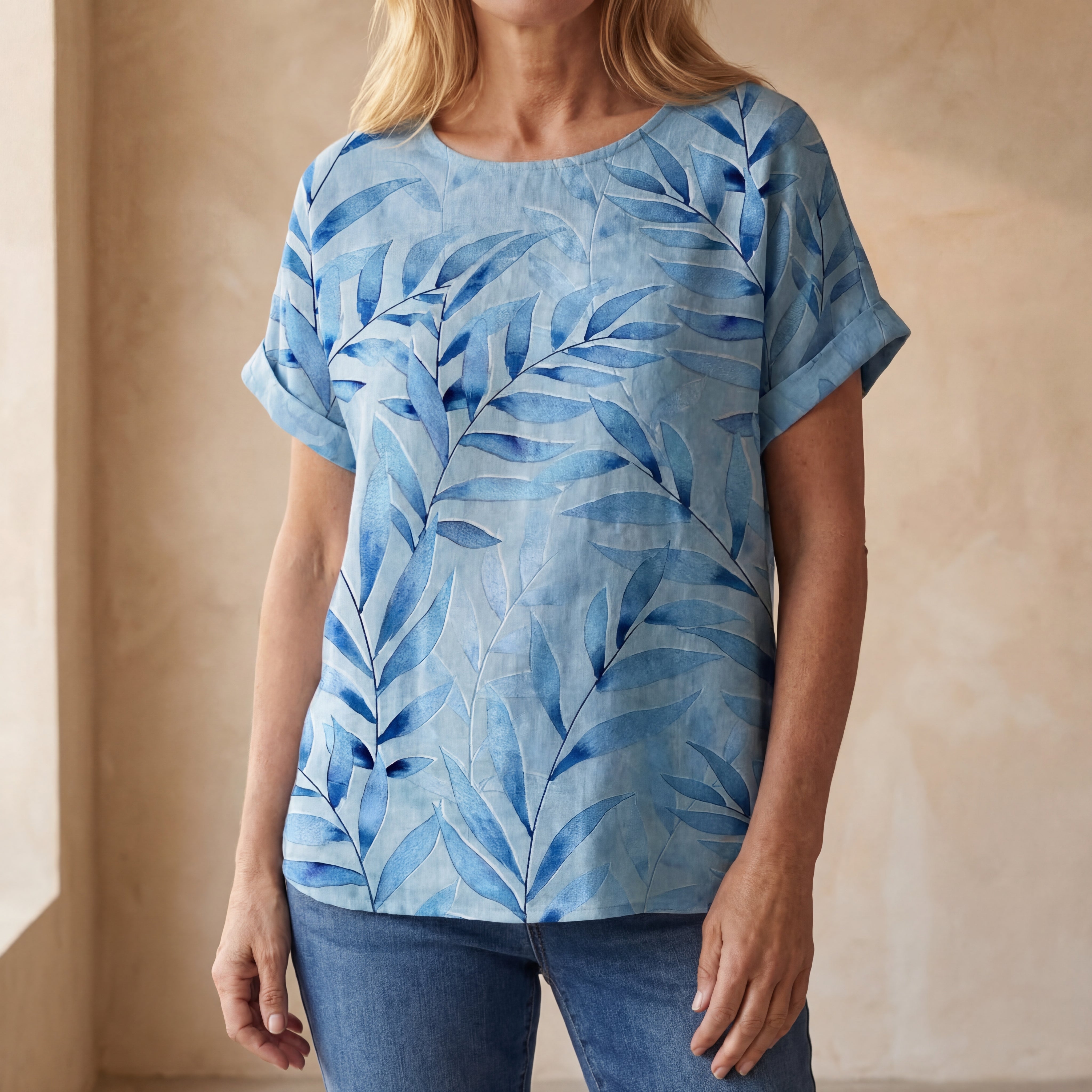AVIE - FLORAL COTTON SHIRT