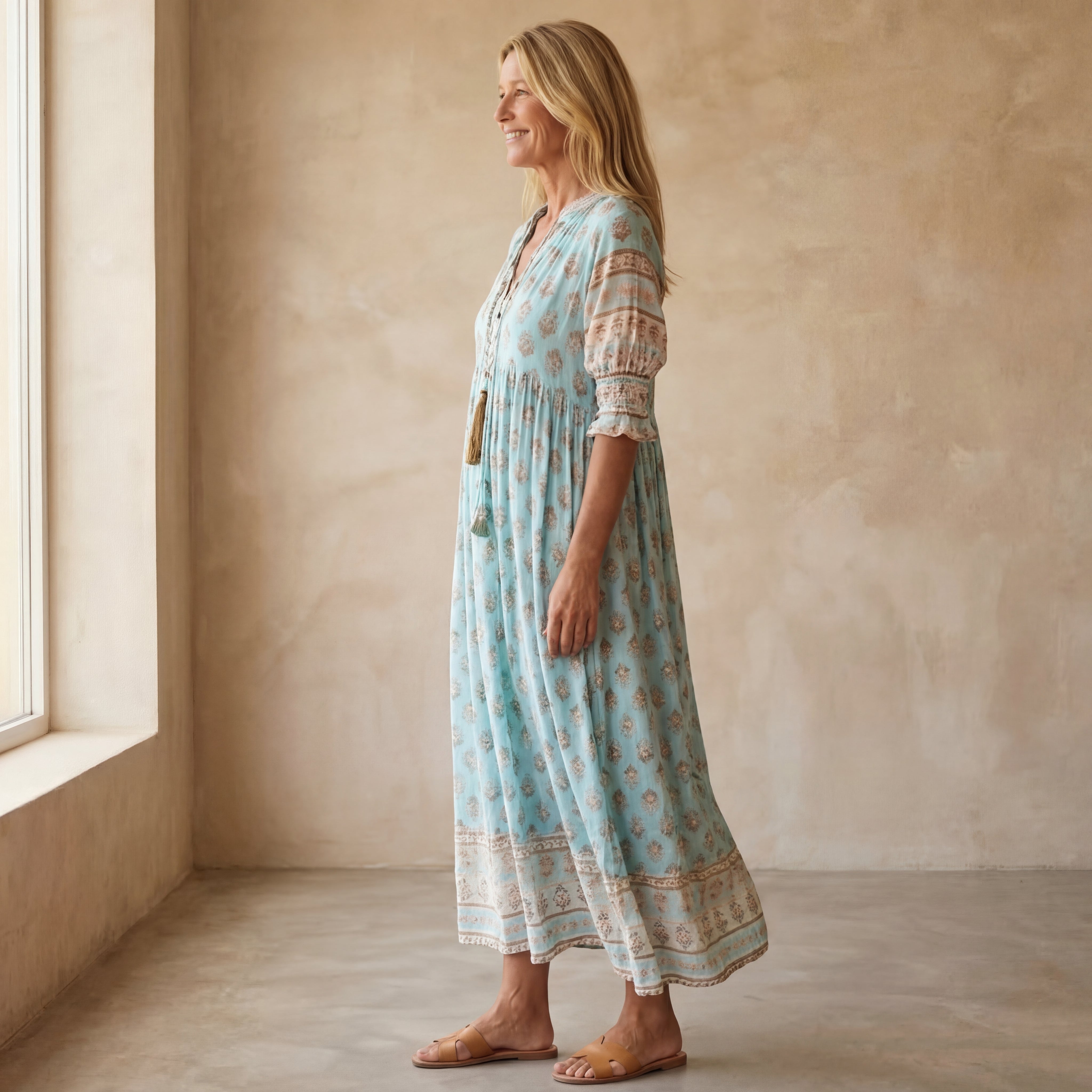HILEY - Cotton Printed Dress