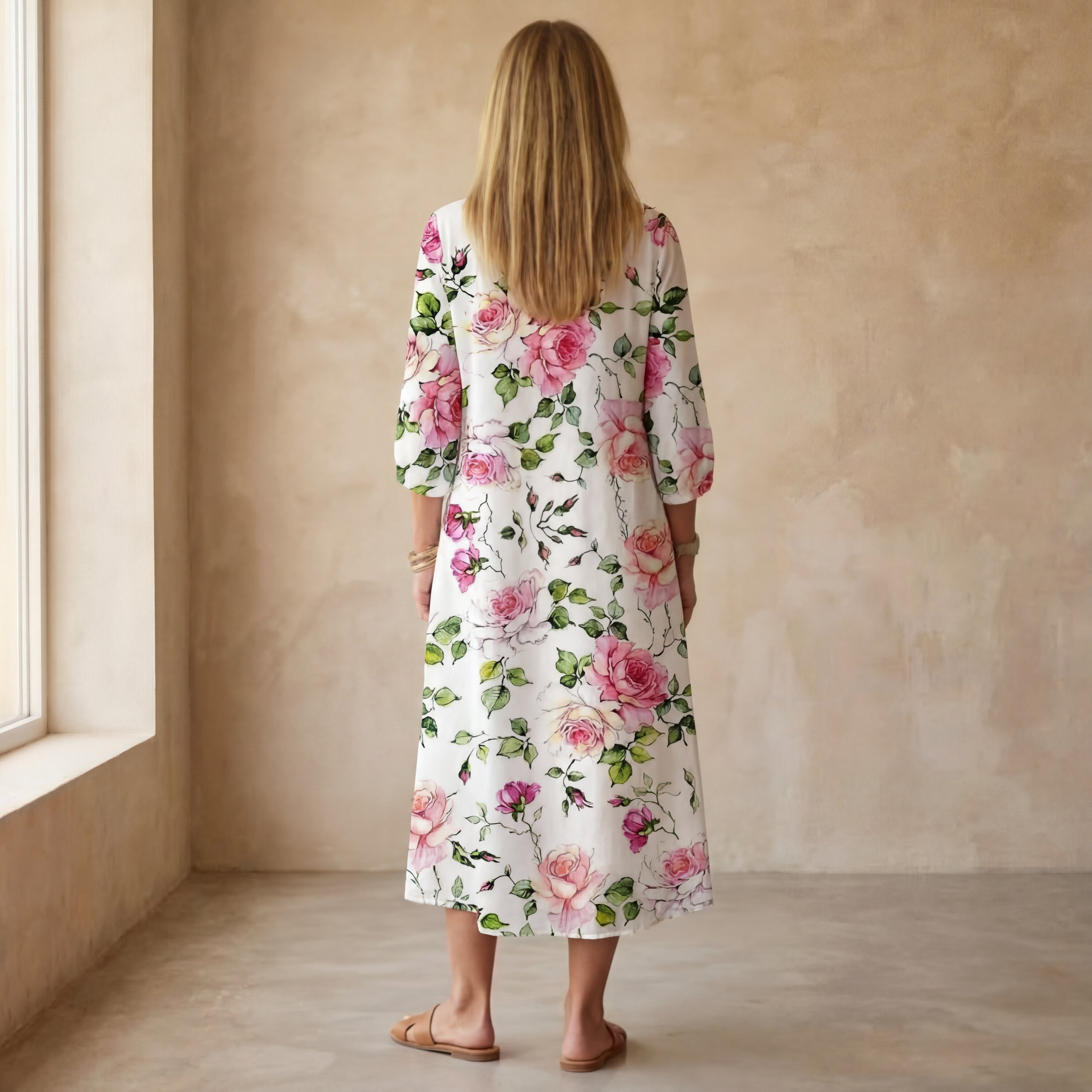 KIRA - TIMELESS FLORAL DRESS