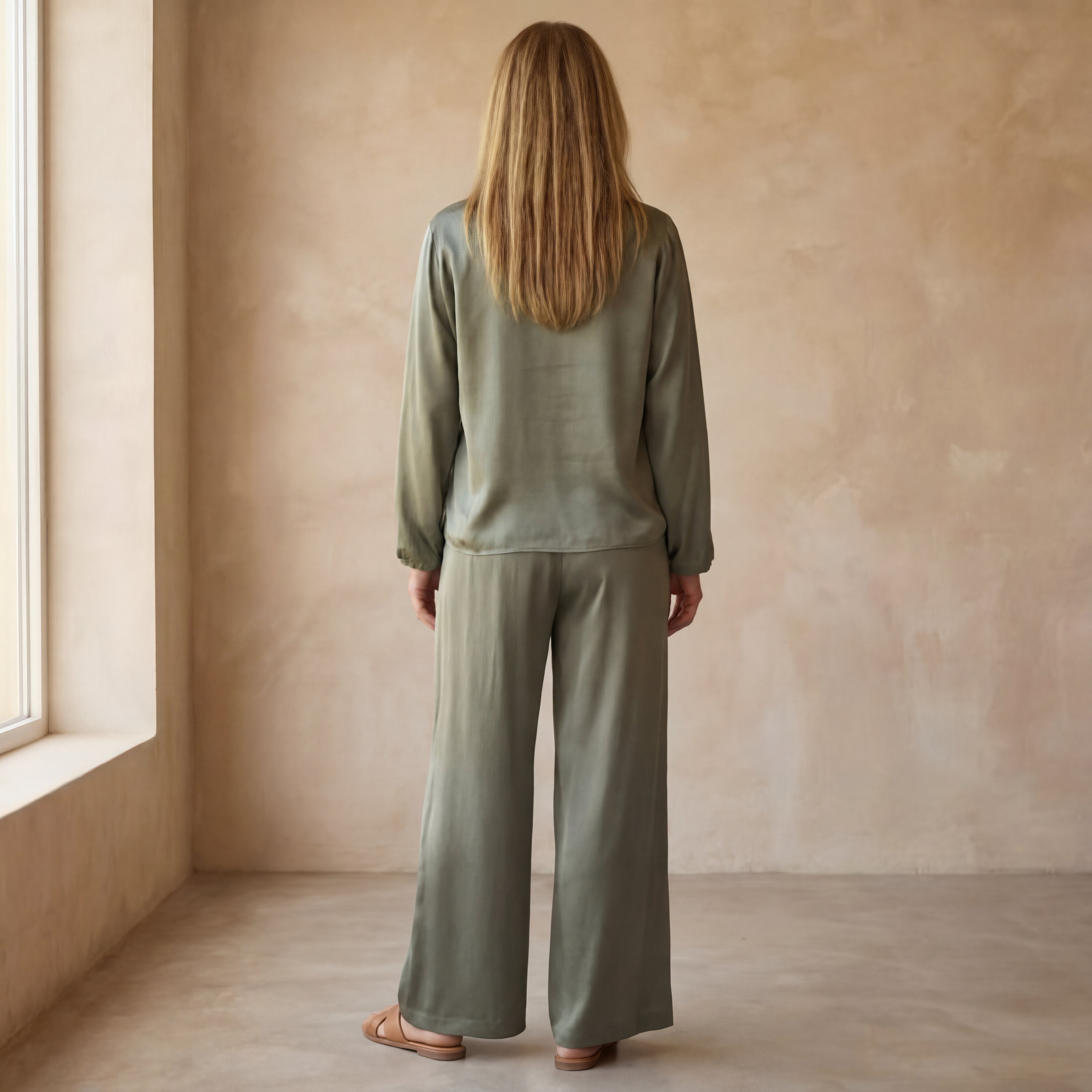 ERAMI - SATIN TWO SET