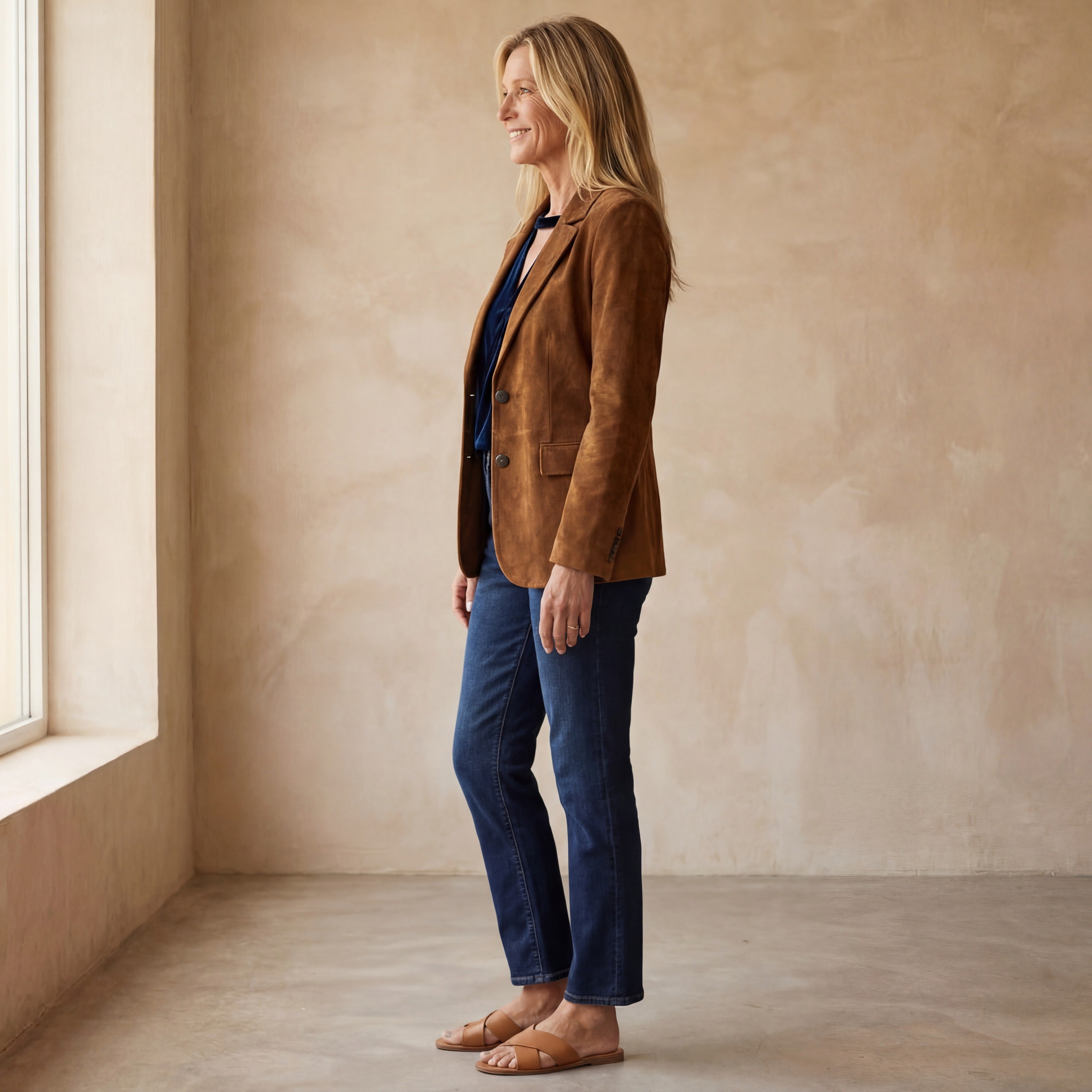 BALANIA - Velvet Blazer