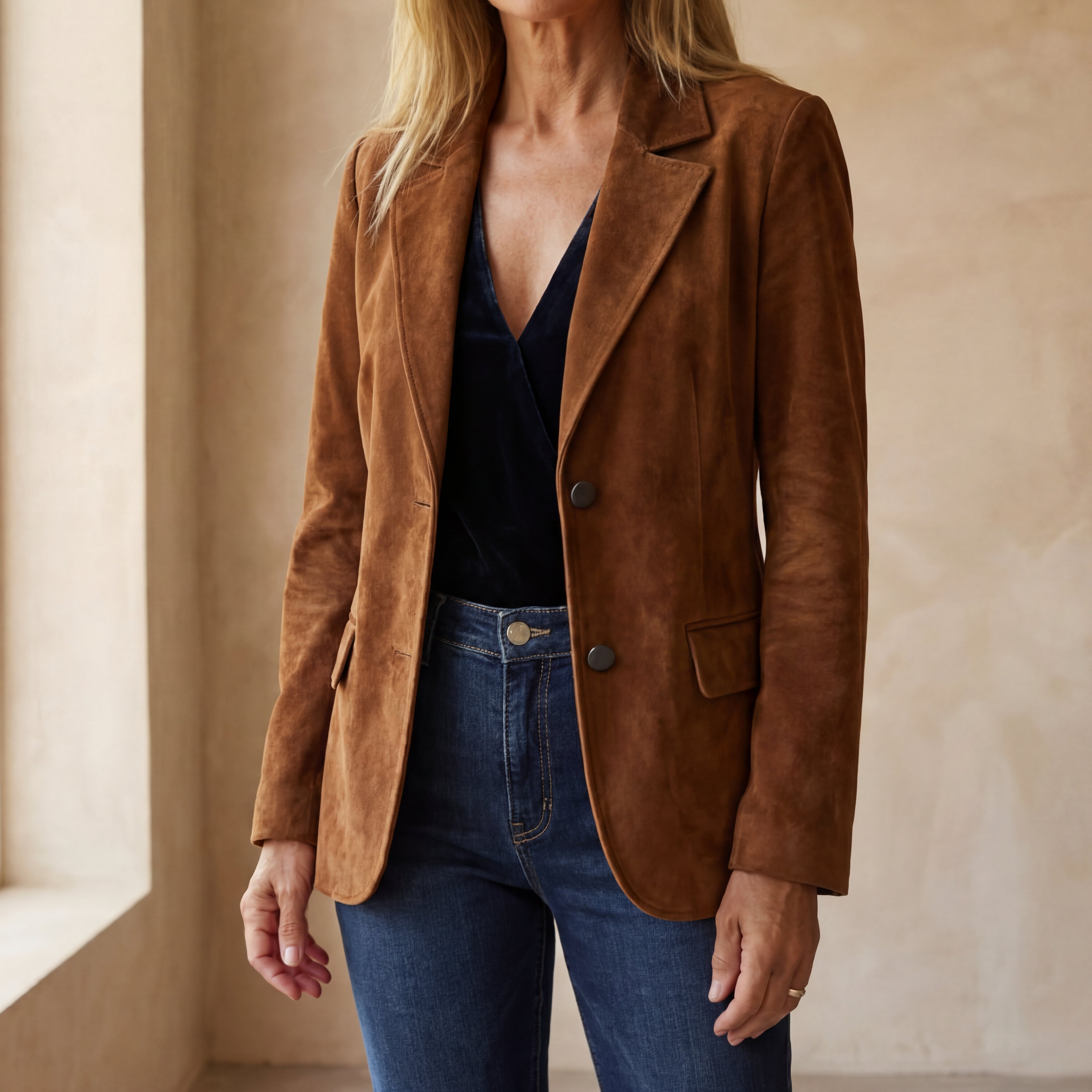 BALANIA - Velvet Blazer