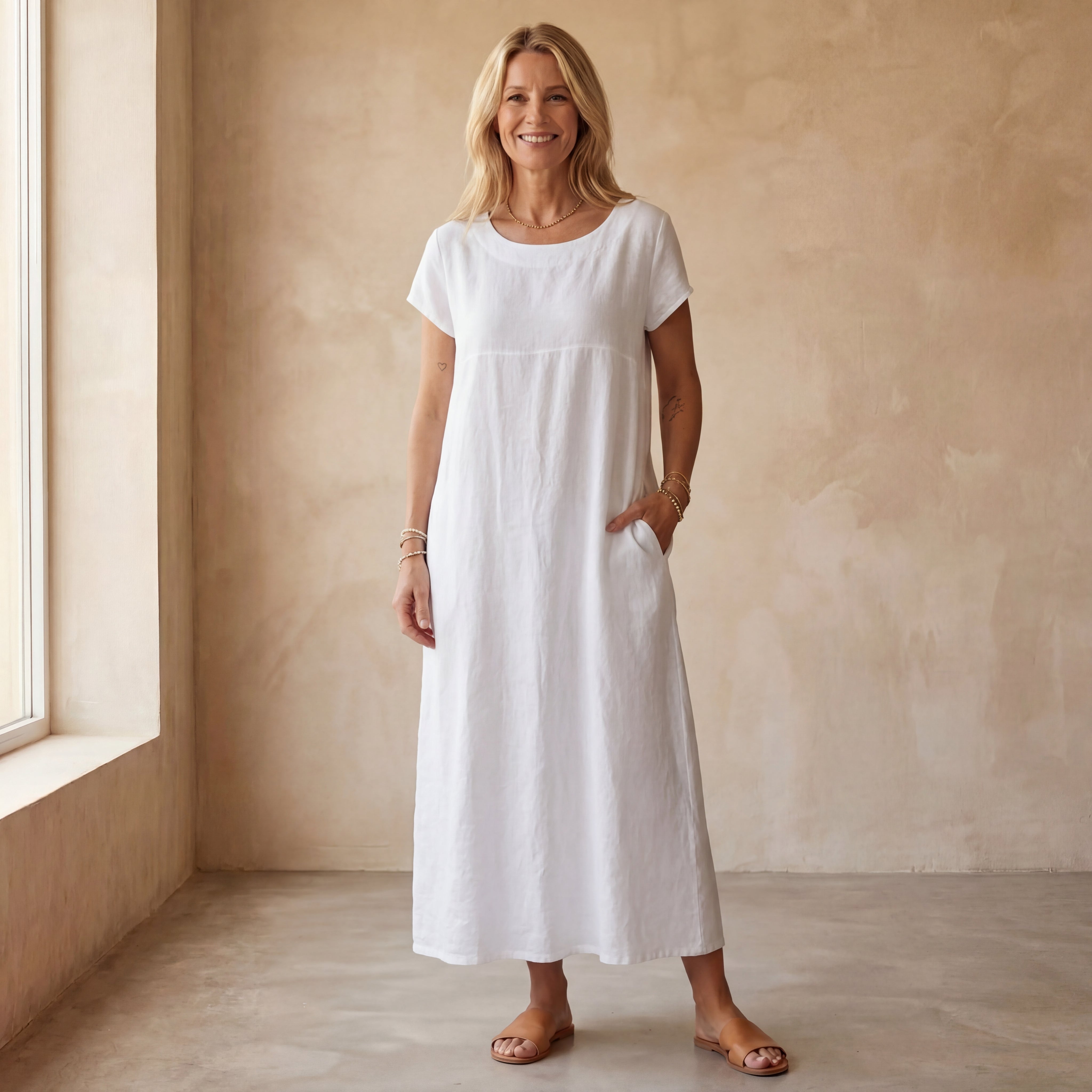 BERAWA - Casual Cotton Dress