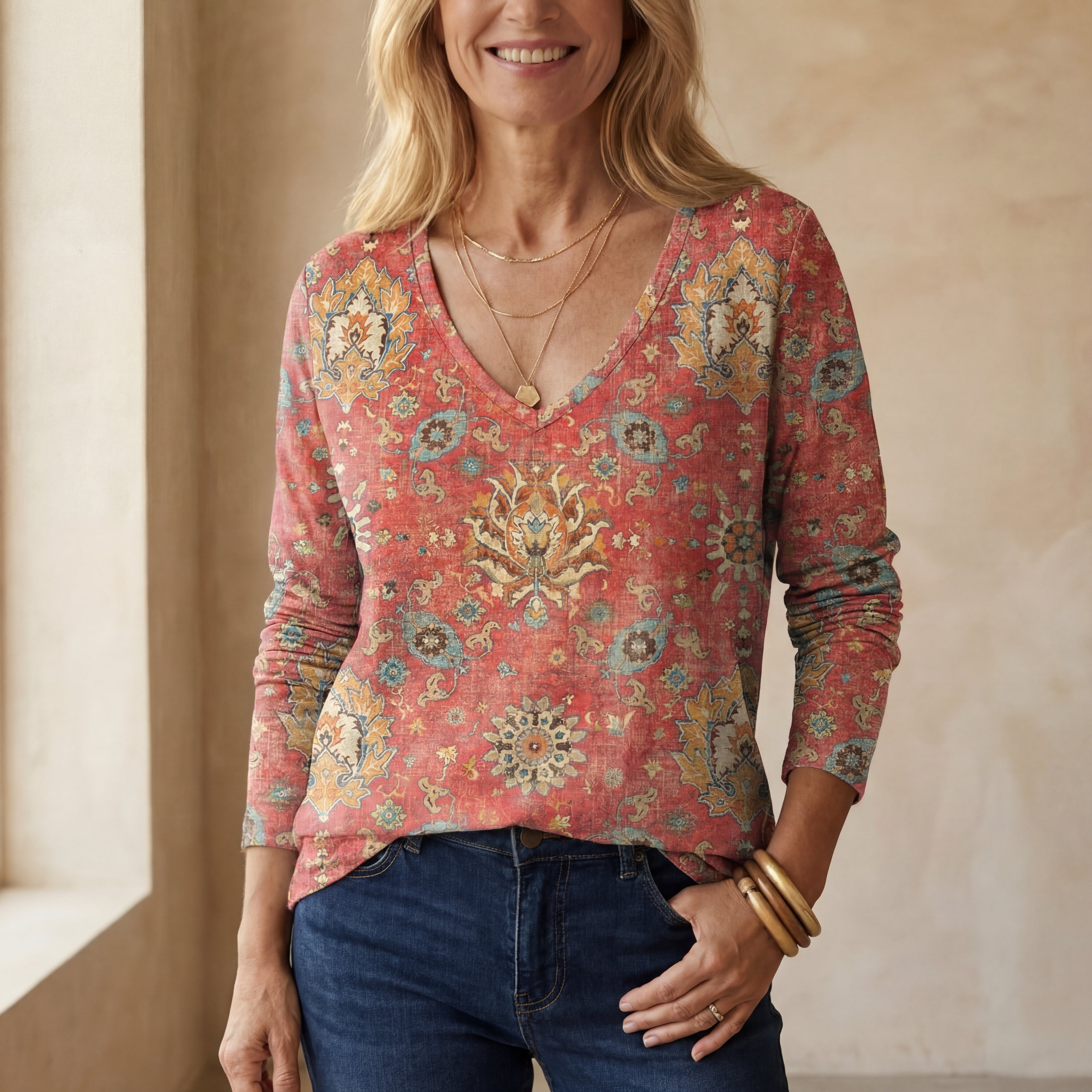 DAREVA - BOHEMIAN STYLISH TEE