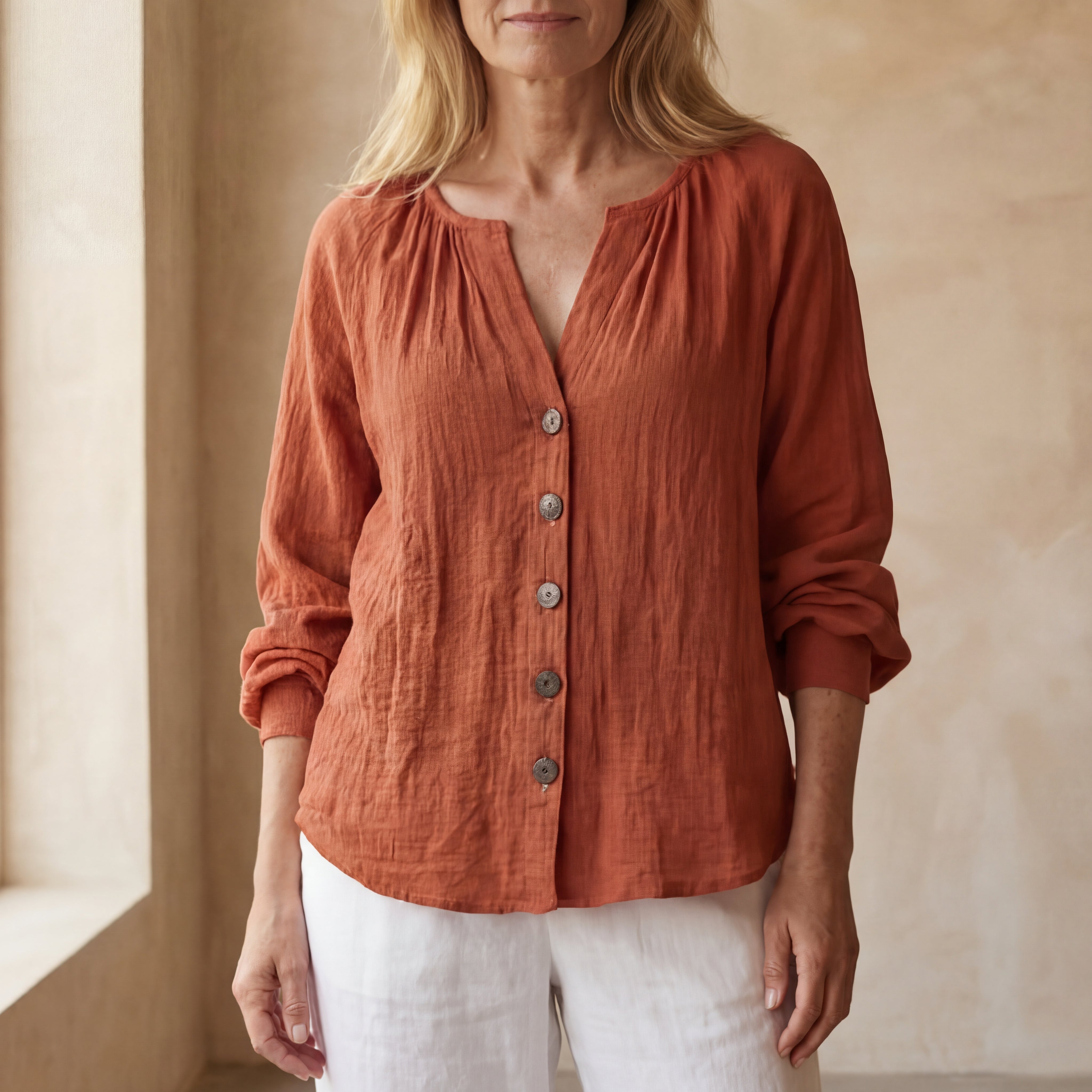 ARINA - Bohemian Vintage Shirt