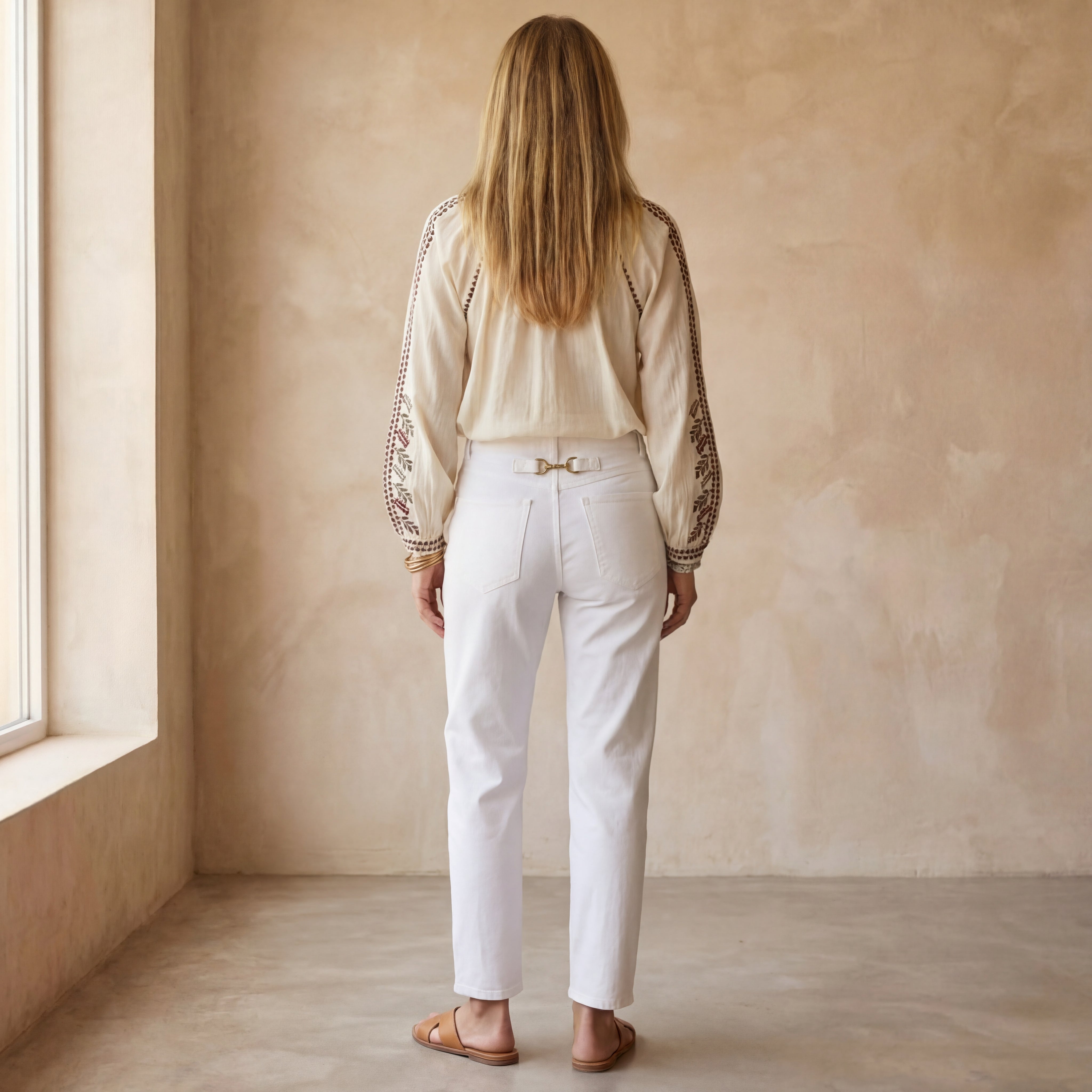 SAMIRA - Ethnic Embroidered Blouse