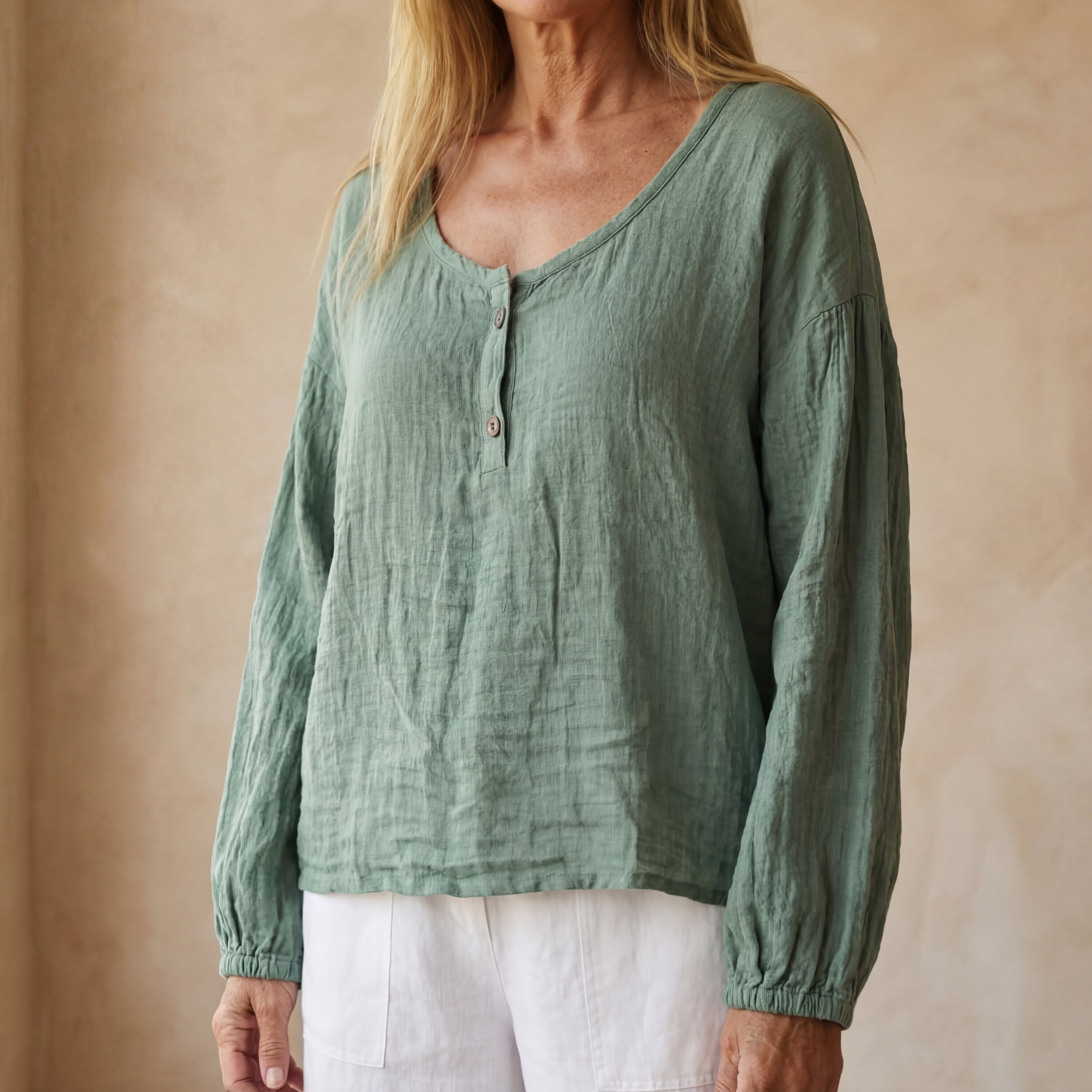 ANARIA - STYLISH LINEN SHIRT