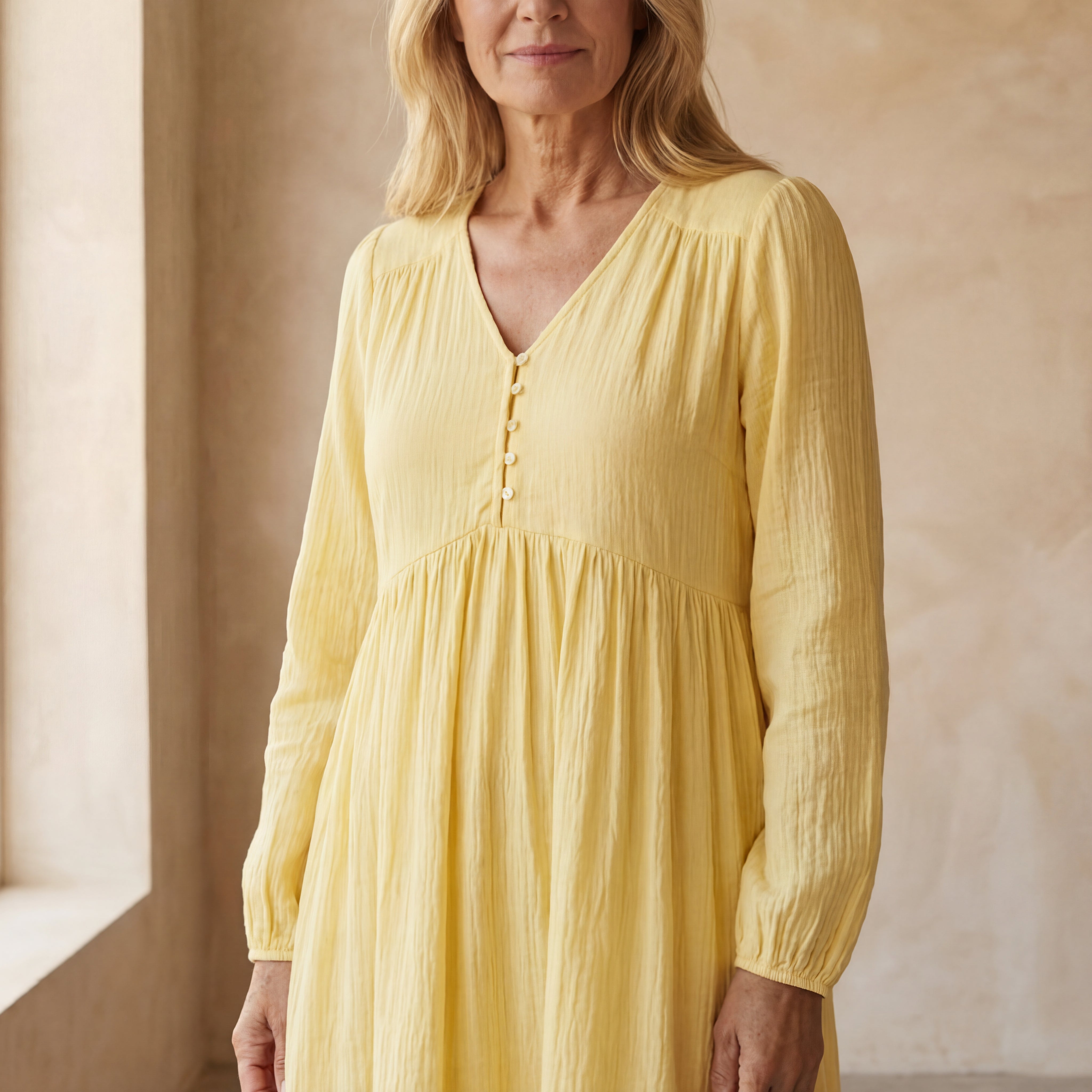 SAREDAS - COMFY COTTON DRESS