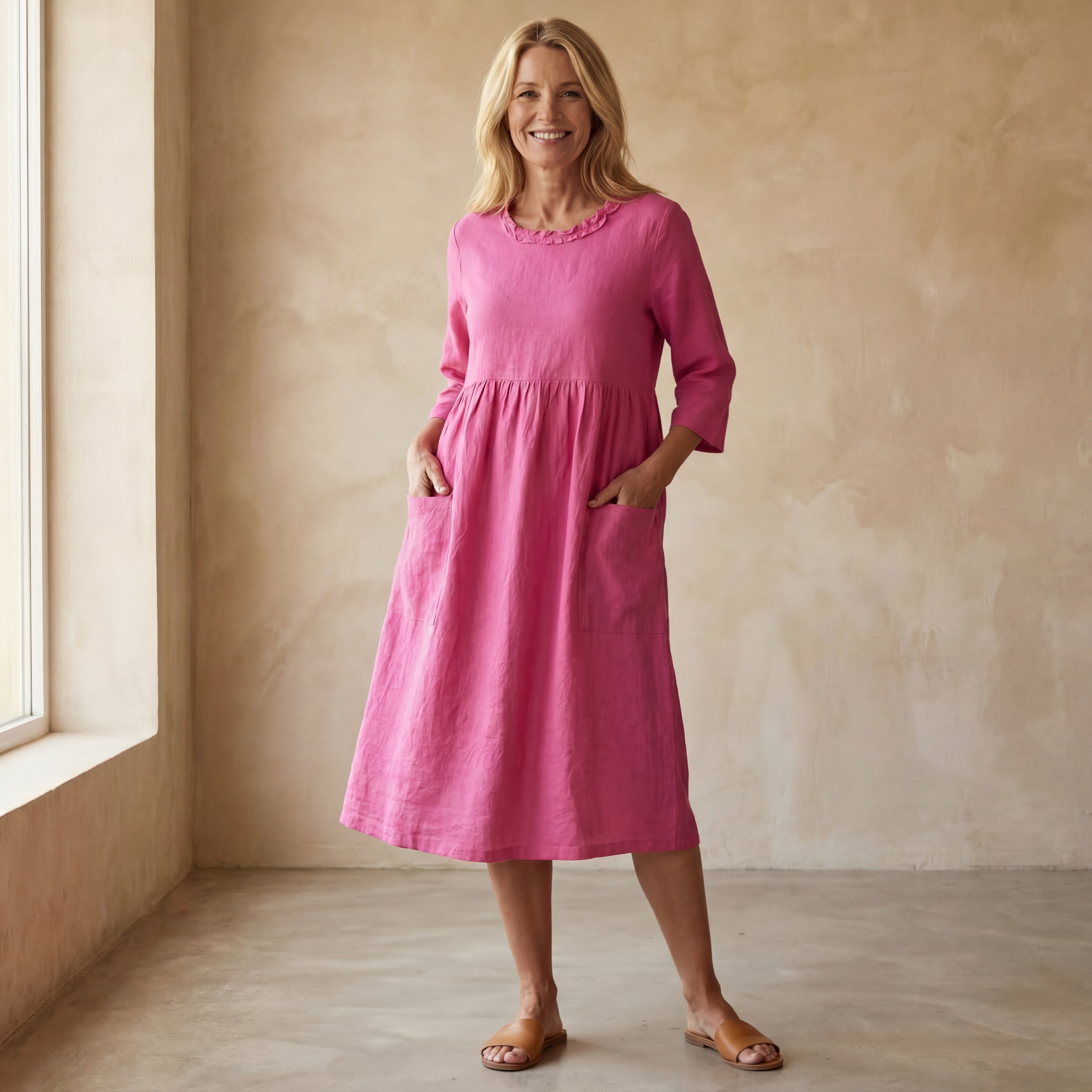 SARADAI - STYLISH COTTON DRESS