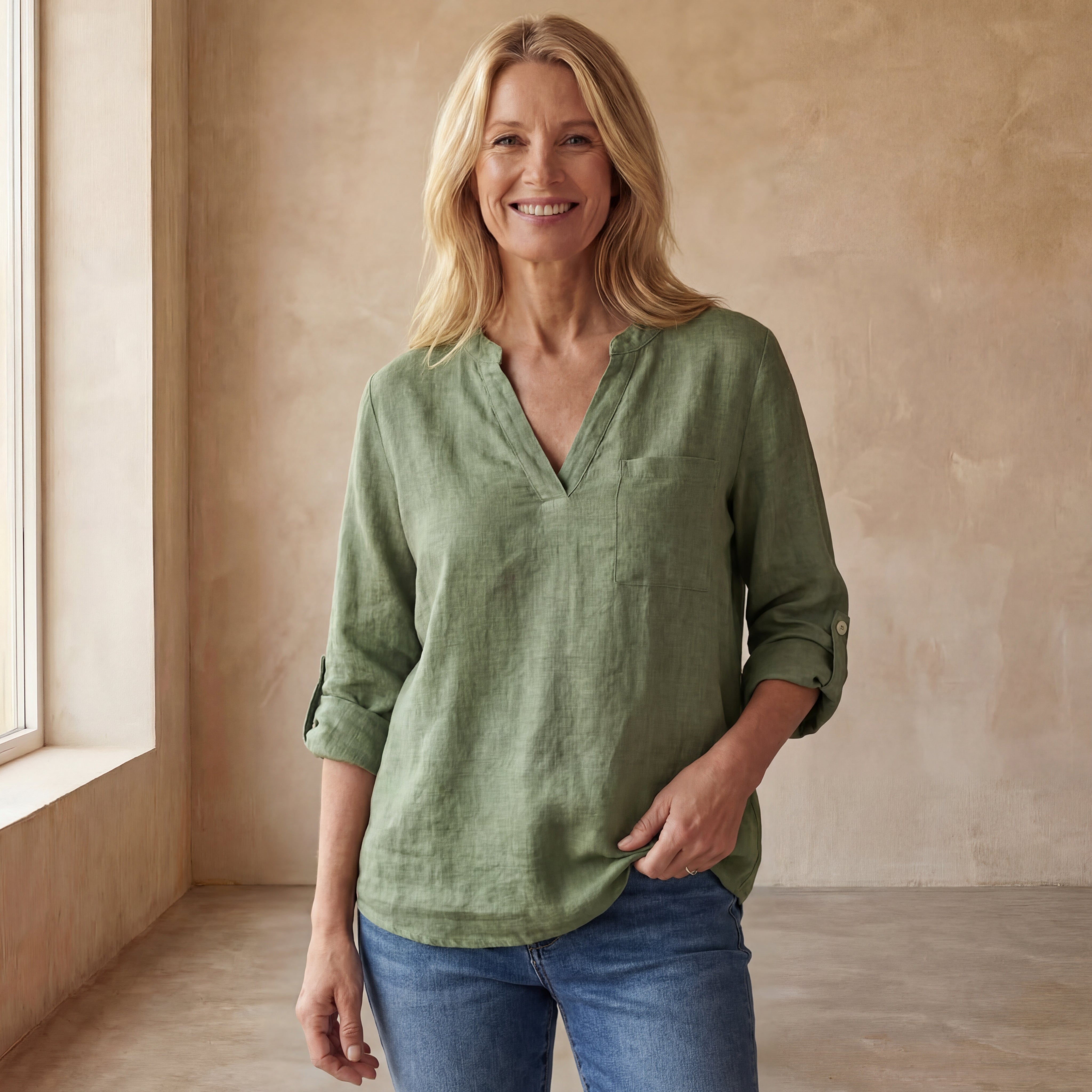 ILIDANA - Elegant Vintage Top