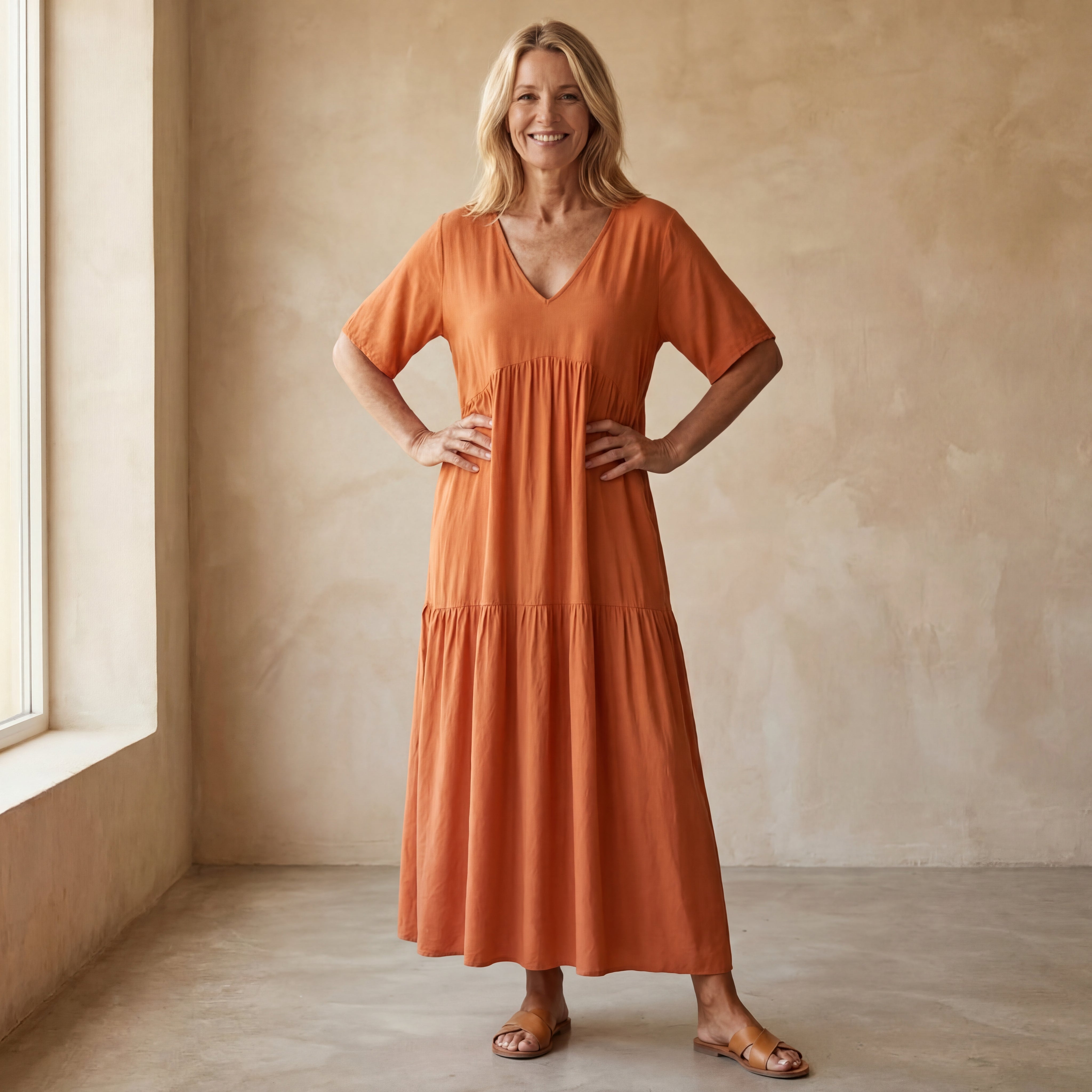 IRATIA - Comfy Cotton Dress