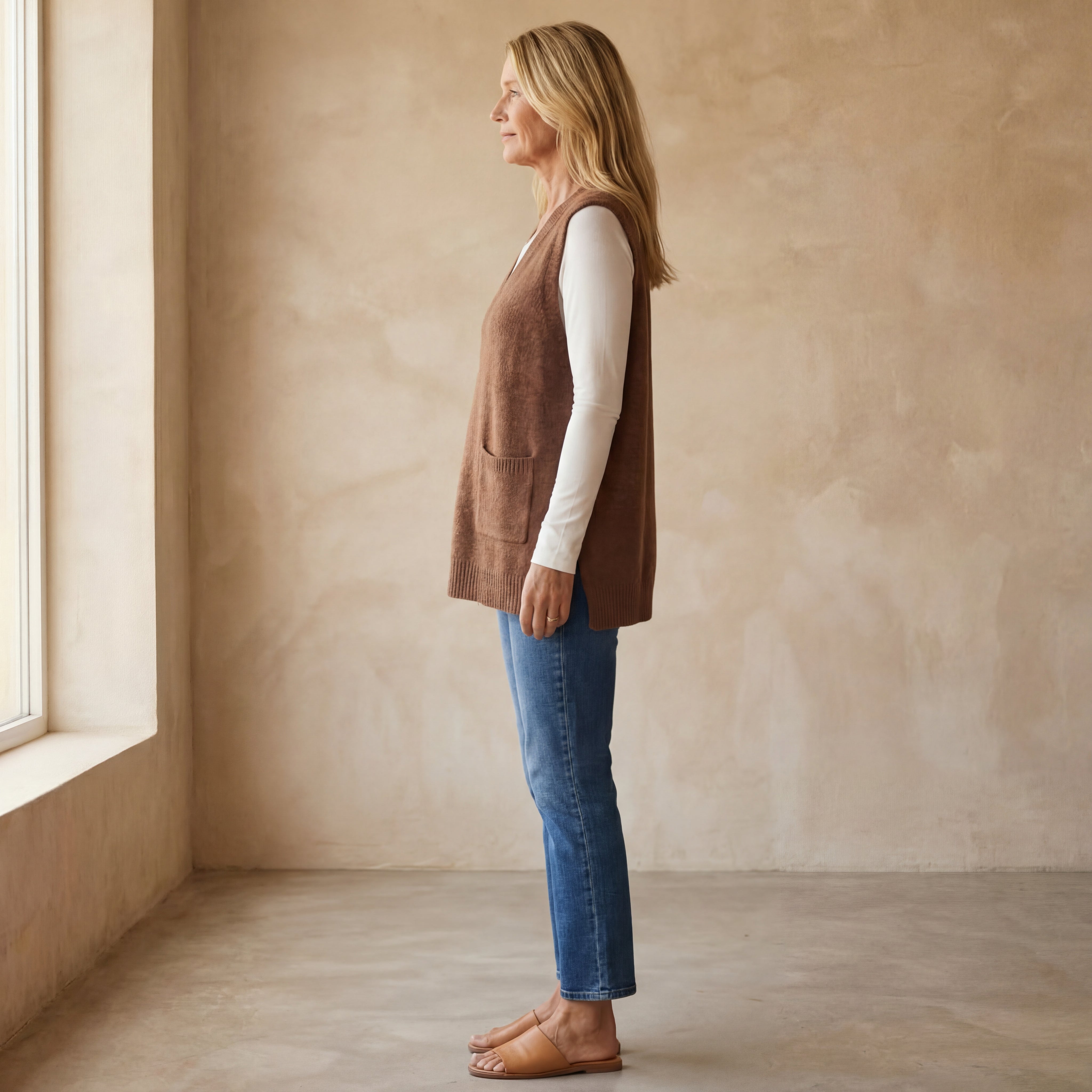 AROLA - Cozy Knit Vest