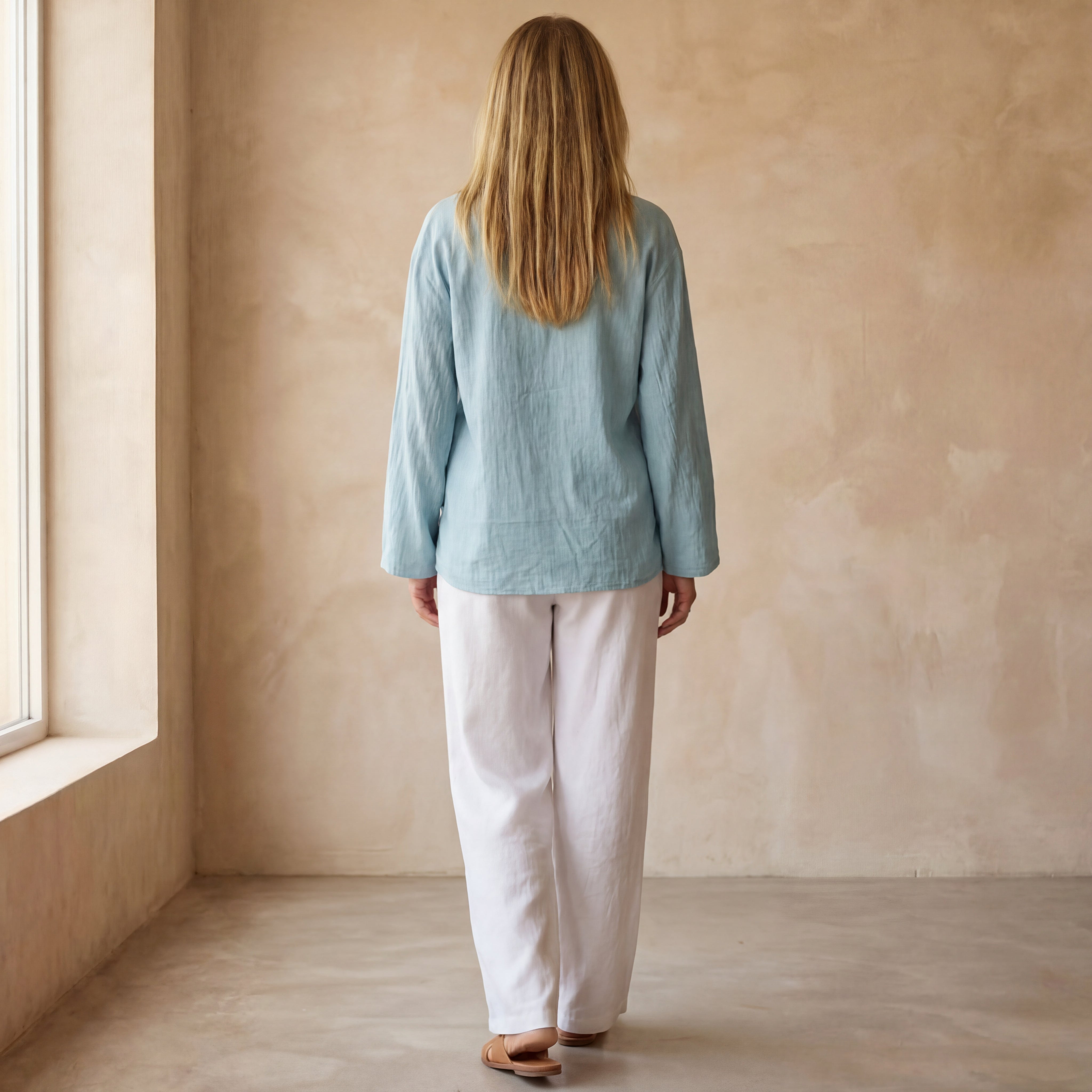 ARADANA - BOHEMIAN LINEN SHIRT
