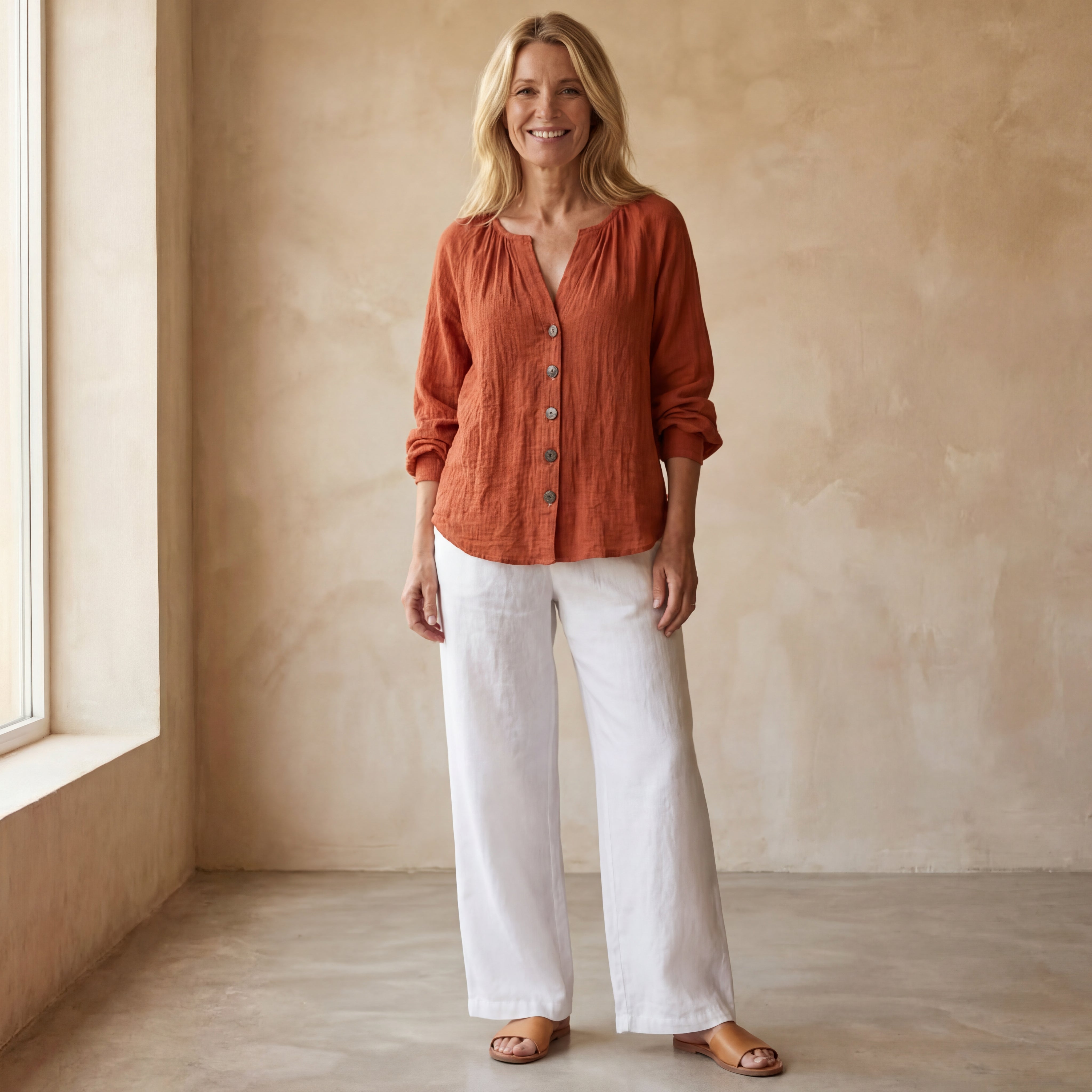 ARINA - Bohemian Vintage Shirt